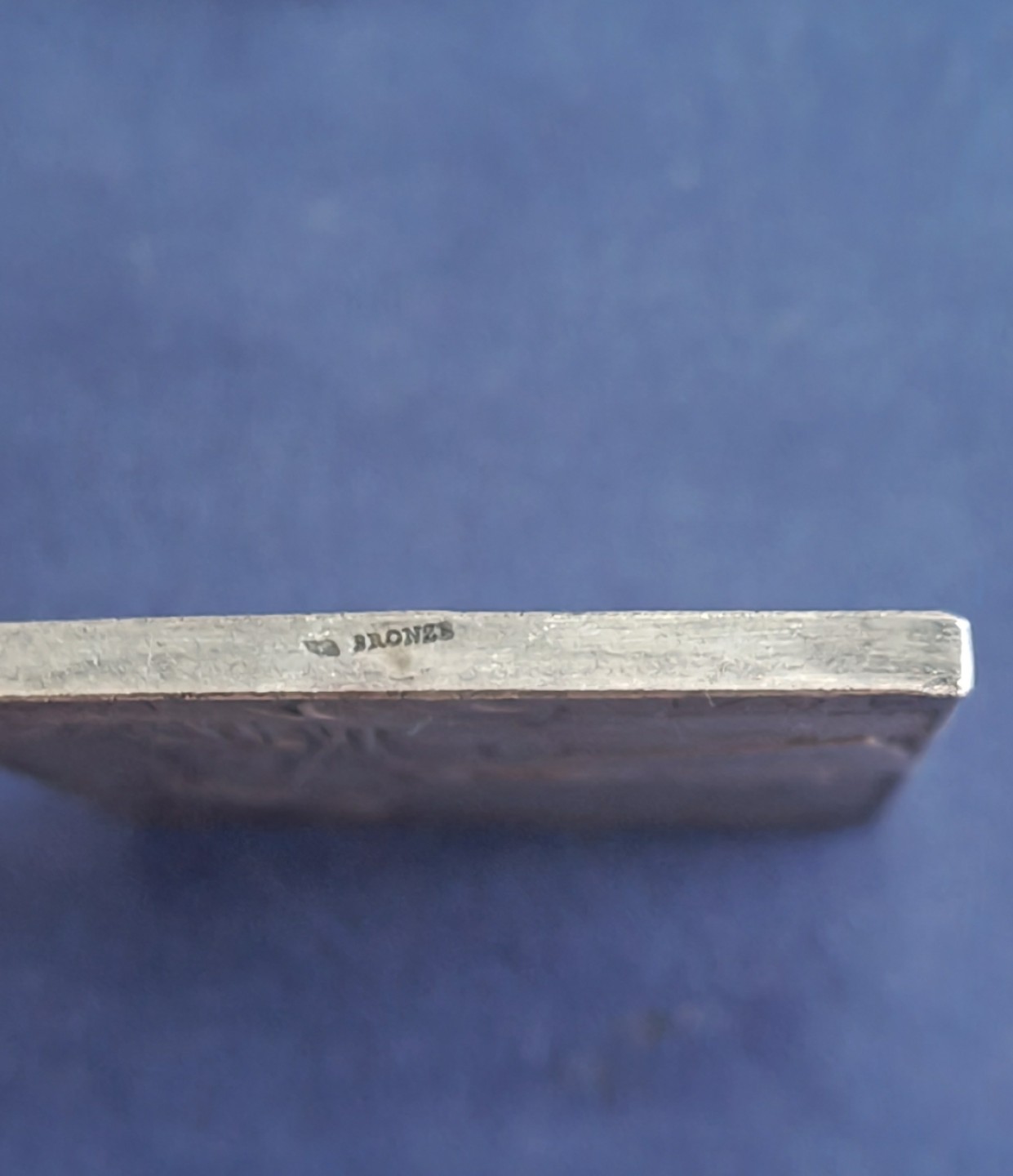 法百、罗蒂，婚章、八角、圣牌第十三期 1896年roty镀银铜章42x60mm