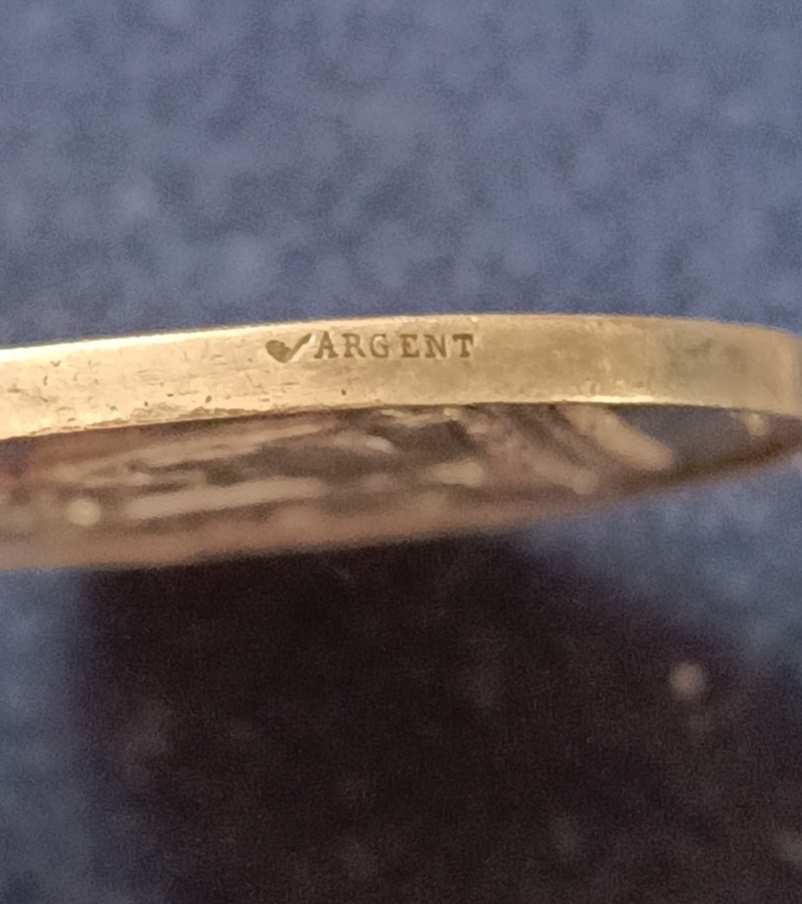 法百、罗蒂，婚章、八角、圣牌第十三期 婚章34mm16g少见烟斗边铭