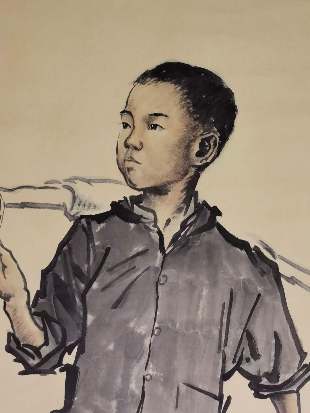 蒋兆和（1904—1986年4月15日），四川泸州人。中国画家、美术教育家。代表作有《流民图》《曹操》《李清照》《杜甫行吟图》等。