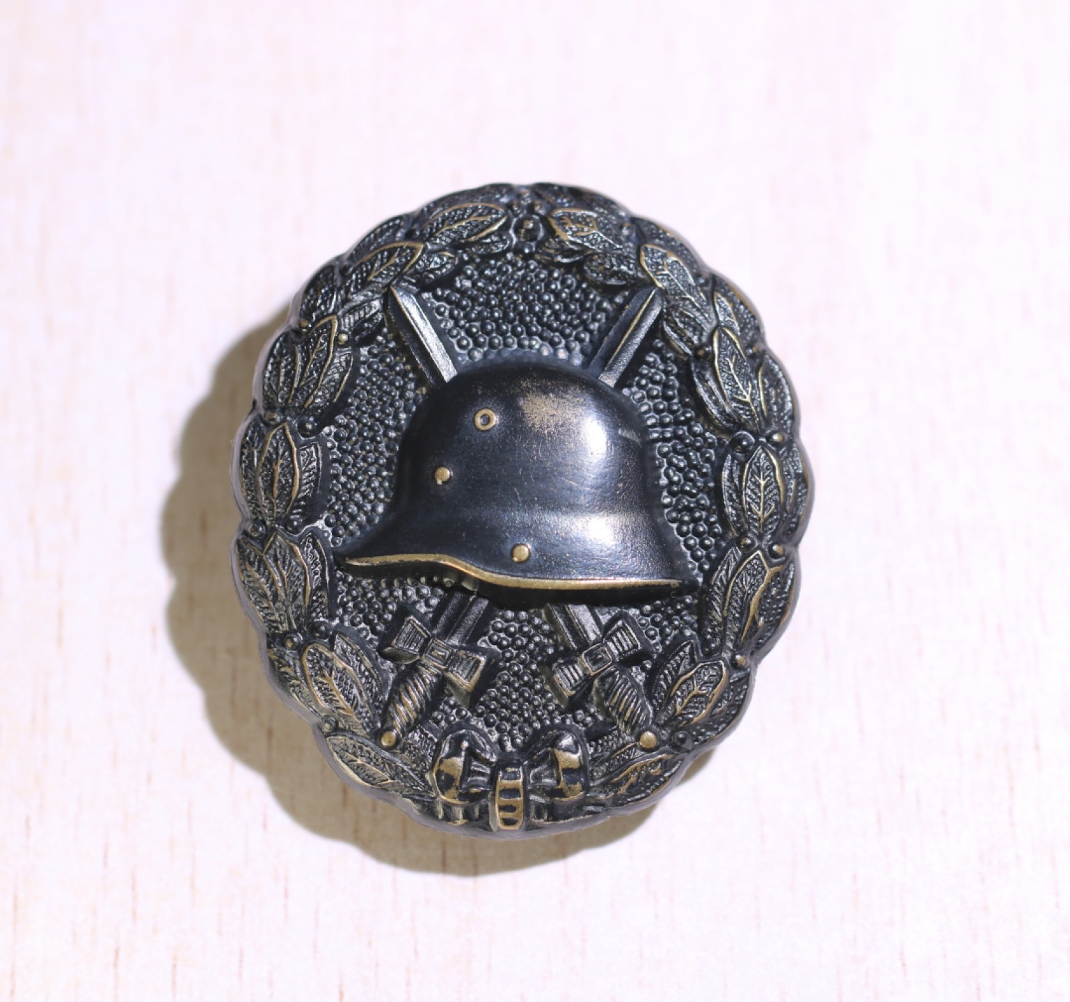 大猫徽章拍卖第224期 德二 铜版黑战伤