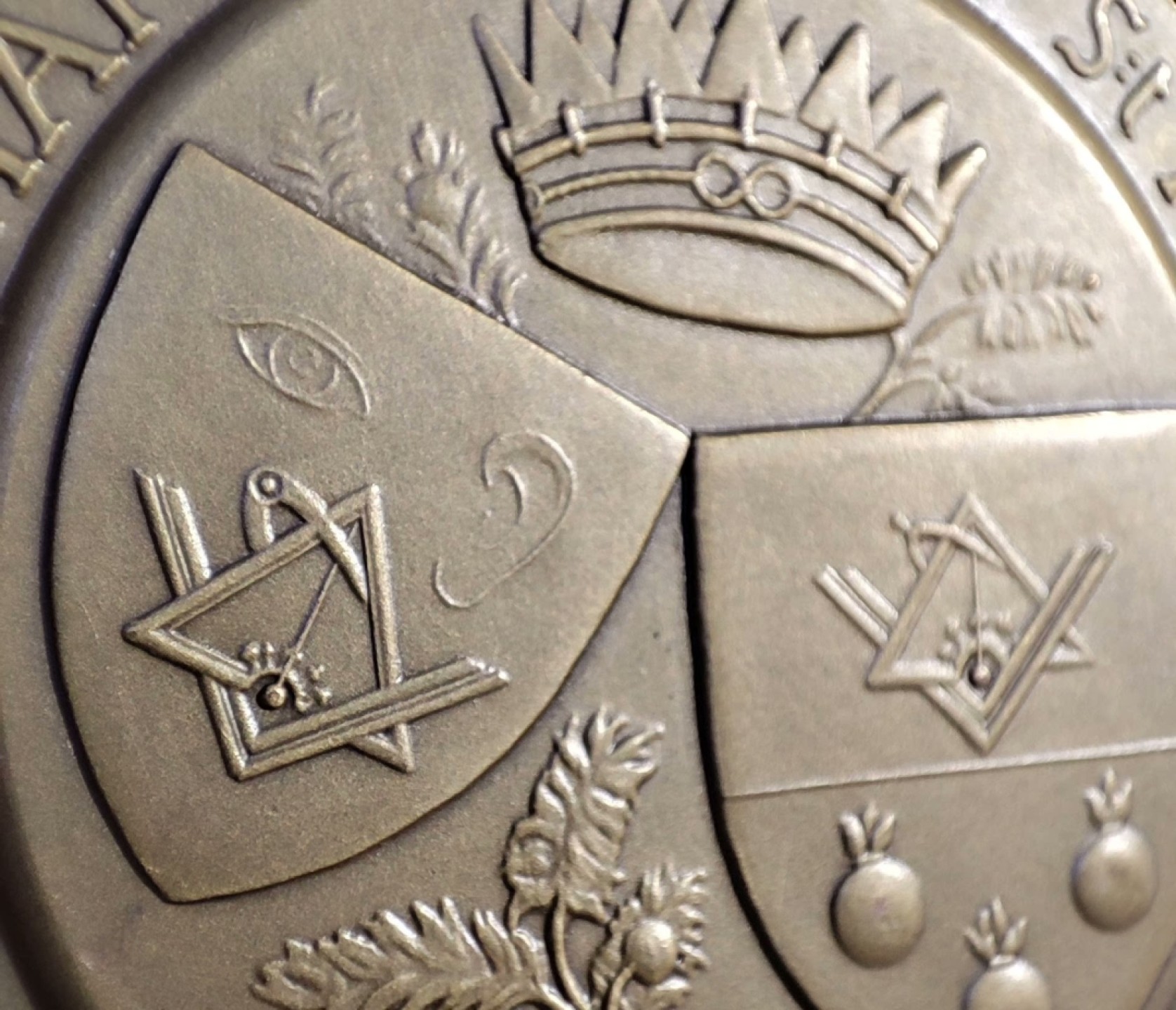 五月清仓会 周五九点结拍 瑞典共济会纪念铜章