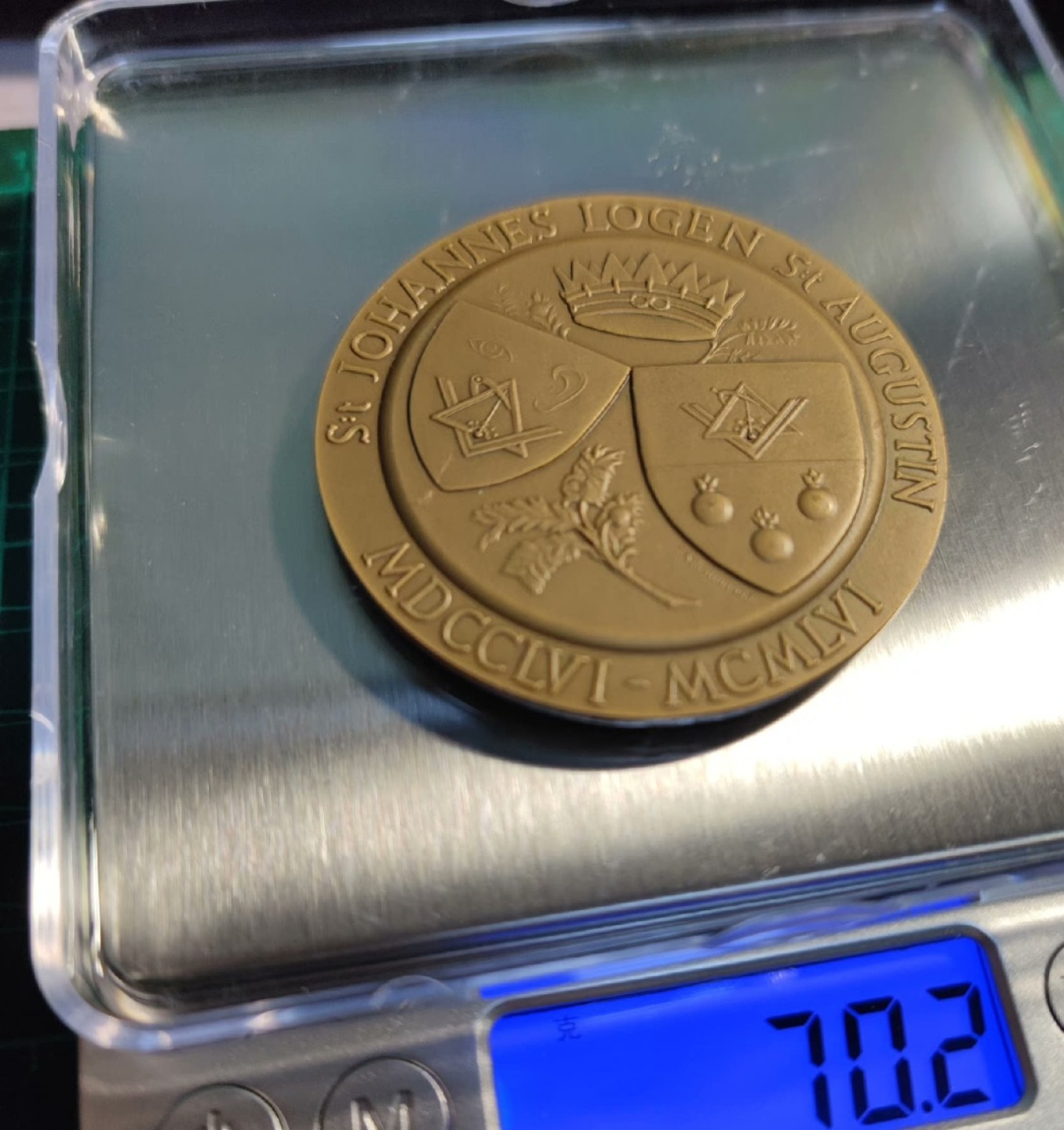 五月清仓会 周五九点结拍 瑞典共济会纪念铜章