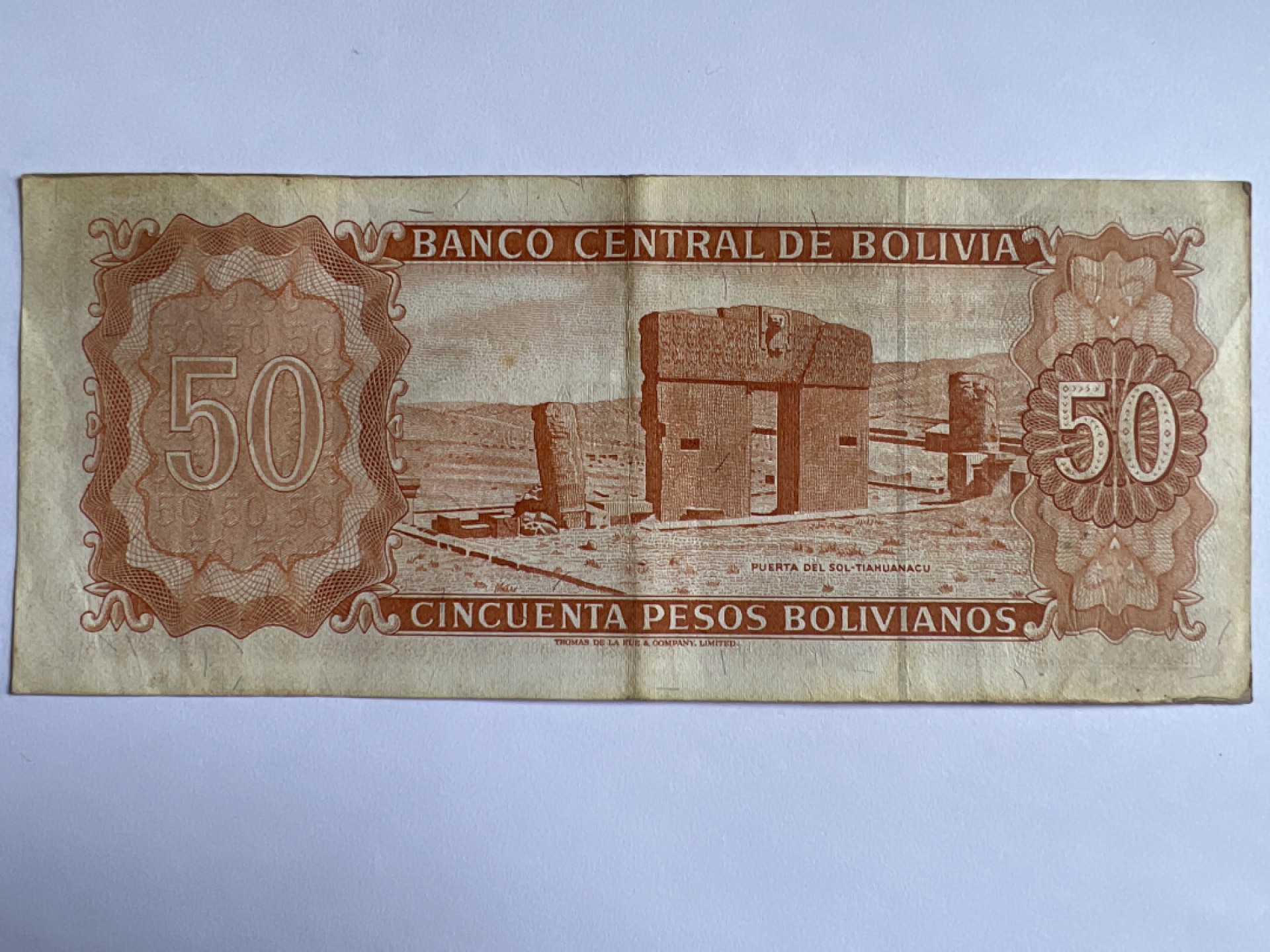 泡泡堂微拍第163幕纸币捡漏可累计专场👿👿，累计满二十元包邮，接受代拍业务 玻利维亚50比索