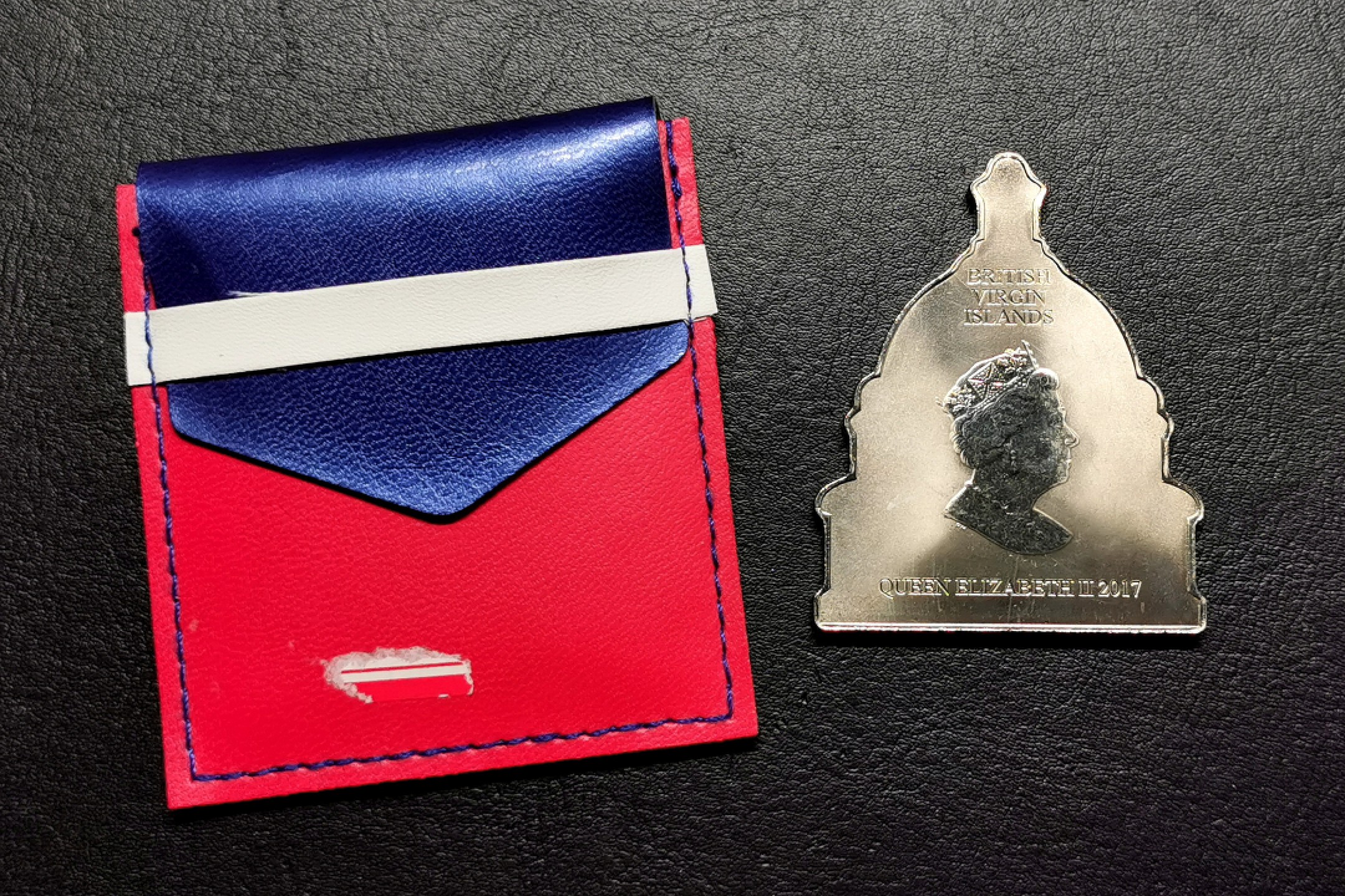 凡希社世界钱币微拍第二百三十九期 2017英属维尔京白宫1元异形币