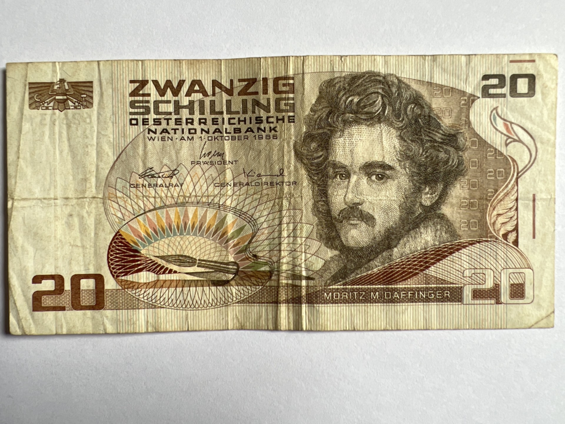 泡泡堂微拍第163幕纸币捡漏可累计专场👿👿，累计满二十元包邮，接受代拍业务 奥地利20先令