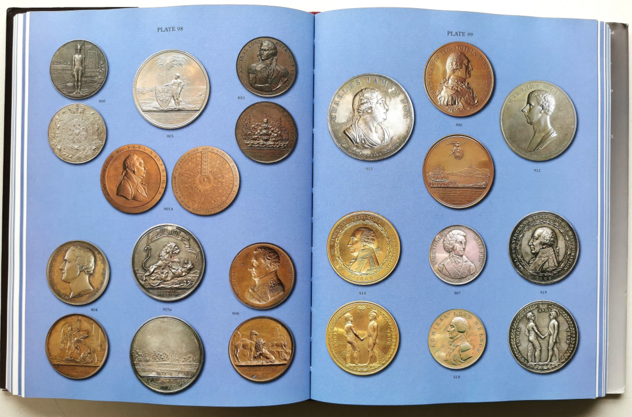 凡希社世界钱币微拍第二百三十九期 EIMER英国纪念章牌图录 十六开 九八品