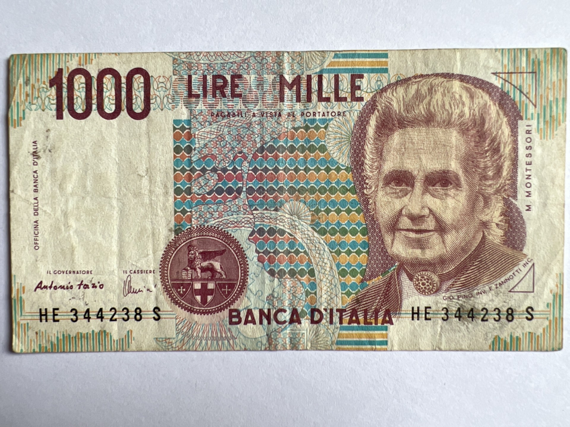 泡泡堂微拍第164幕纸币捡漏可累计专场👿👿，累计满二十元包邮，接受代拍业务 意大利1000里拉