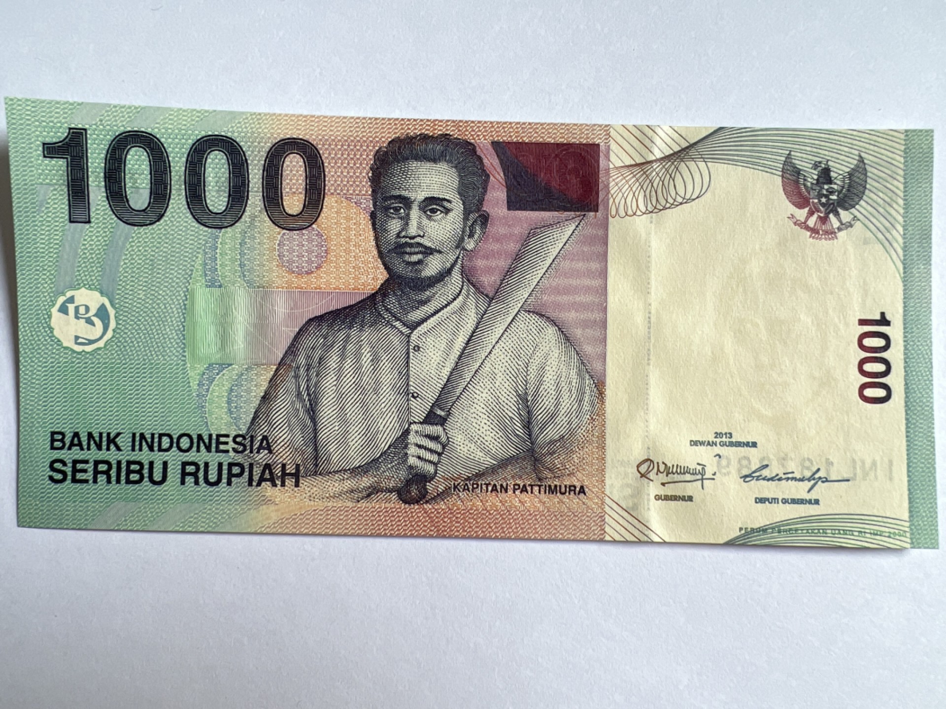 泡泡堂微拍第164幕纸币捡漏可累计专场👿👿，累计满二十元包邮，接受代拍业务 印度尼西亚1000卢比