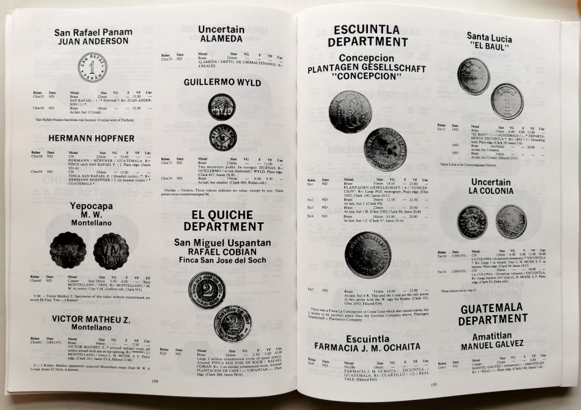 凡希社世界钱币微拍第二百三十九期 1700-1920美洲token目录 八品