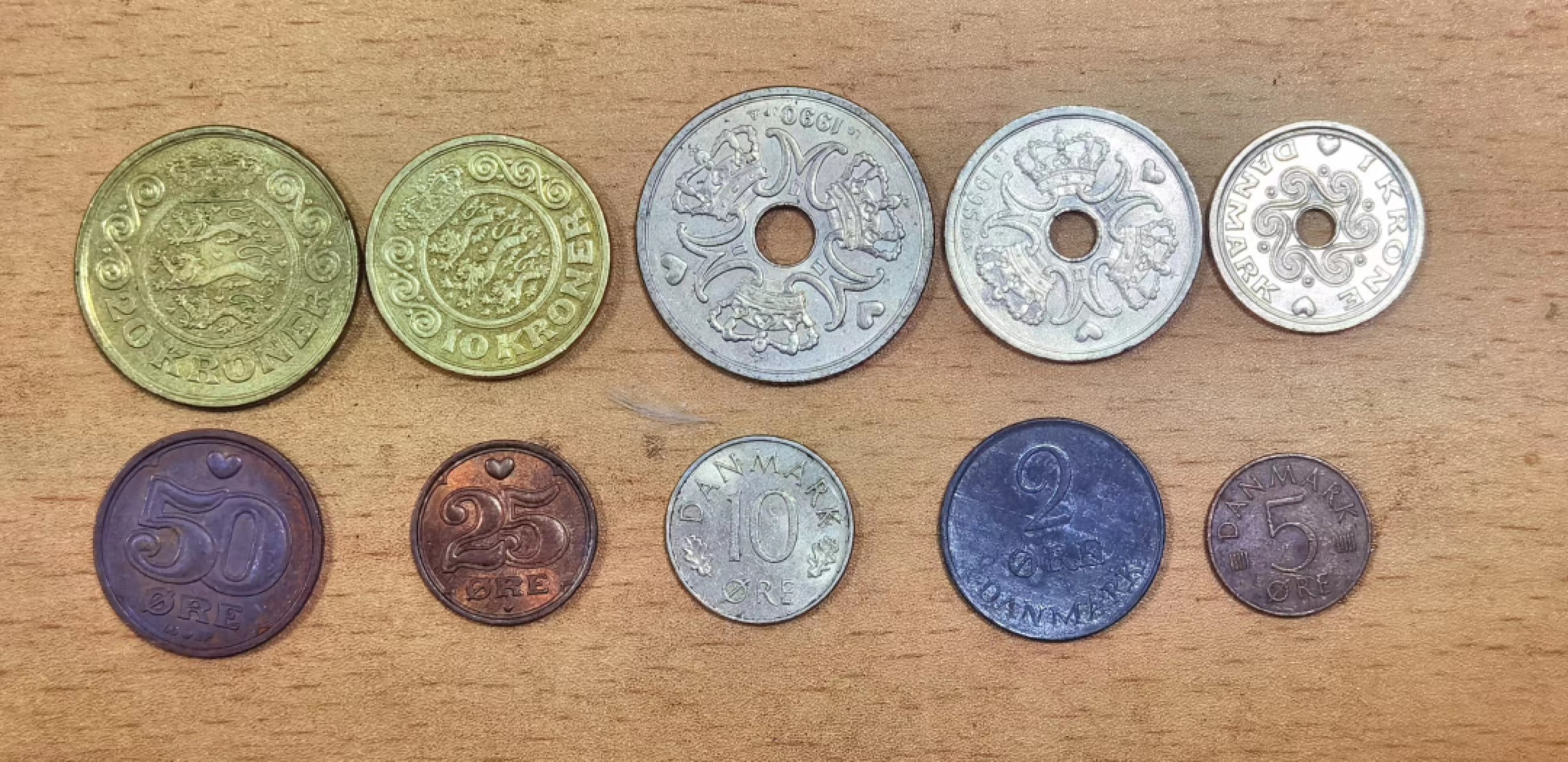 北京马甸外国币专卖微拍第九十八期，外国非贵金属纪念币，流通币专场，陆续上新，欢迎关注 丹麦