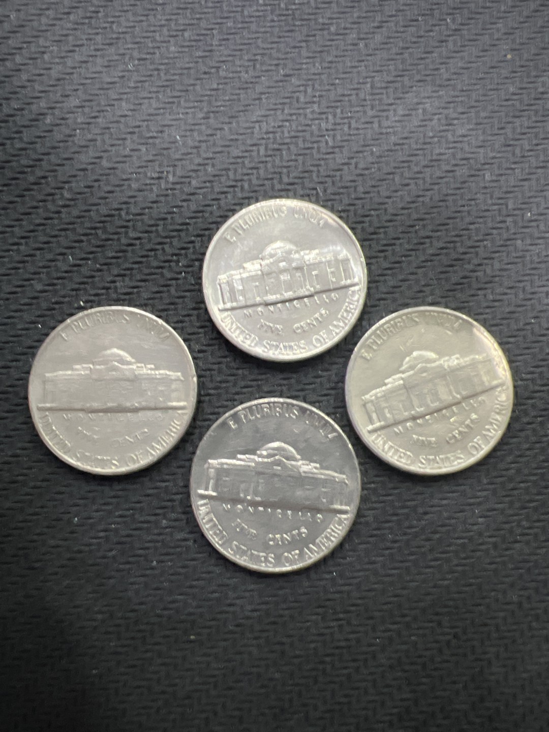 飞翔风筝外国硬币纸币第一场 美国硬币4枚
