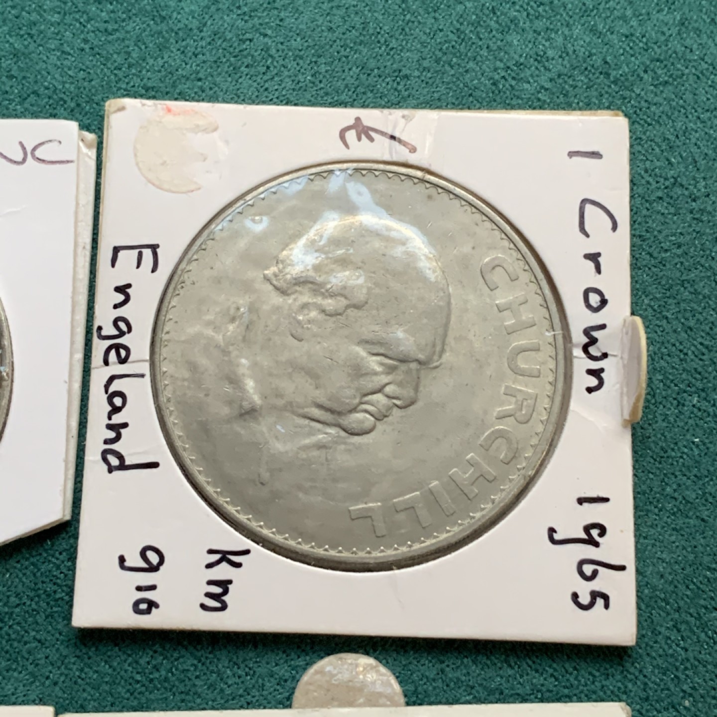 《竞宝斋》第167场-周日，周一，周四 3场 (全场包邮) 英国及英属 克朗型 纪念币一组4枚