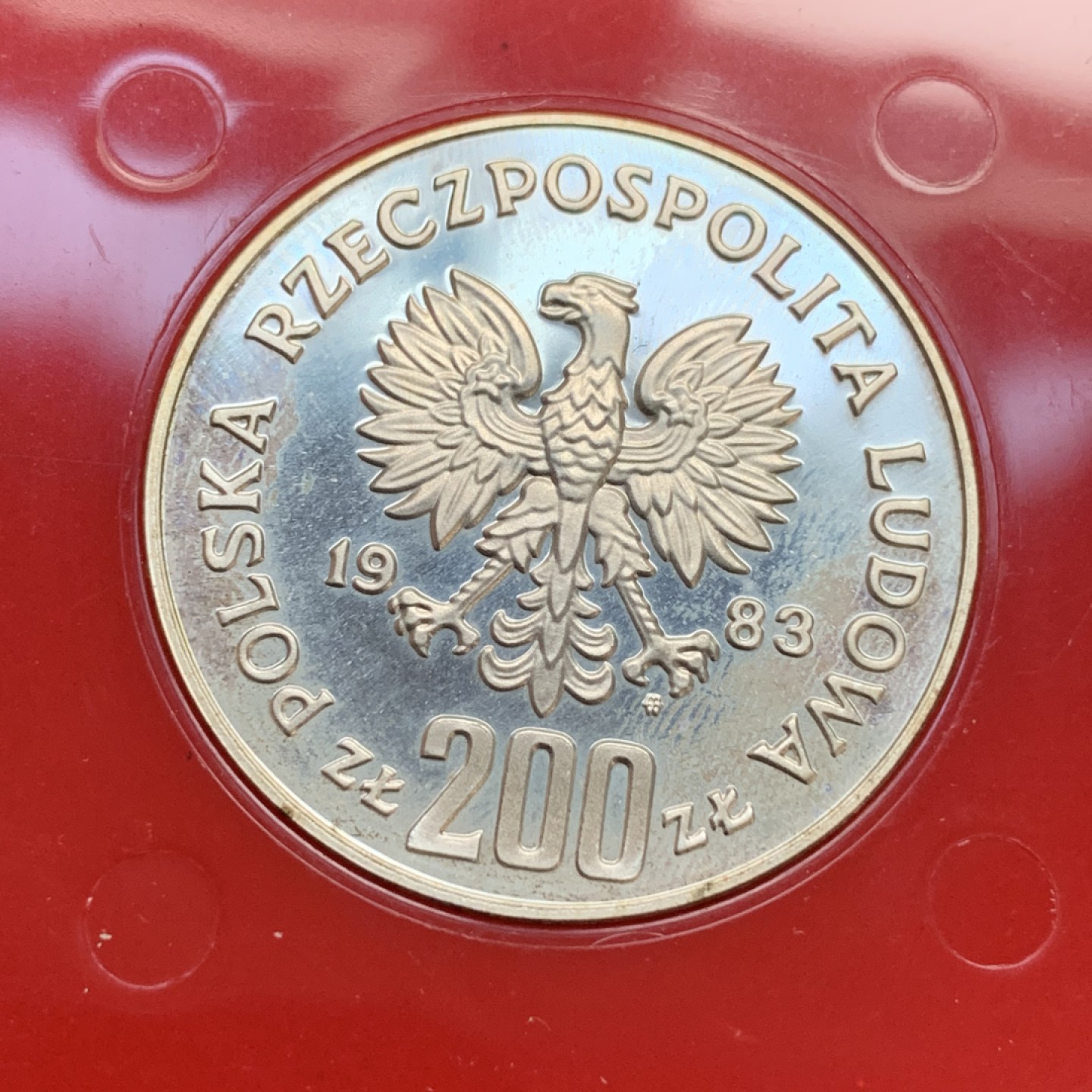 《竞宝斋》第167场-周日，周一，周四 3场 (全场包邮) 1983年 波兰银币 样币