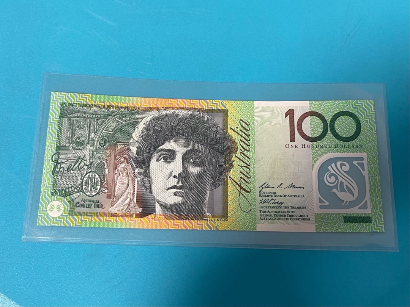 全新UNC澳大利亚2010年100澳元塑料钞狮子号AF10392222 全新UNC澳大利亚2010年100澳元塑料钞狮子号AF10392222