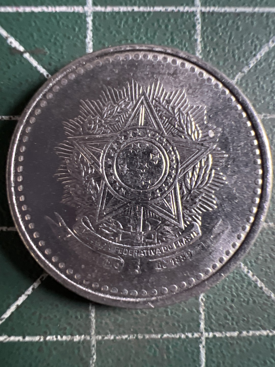 泡泡堂第323期  世界硬币 （无押金，捡漏，全场20包邮，偏远地区除外，接收代拍业务） 巴西1克鲁塞罗