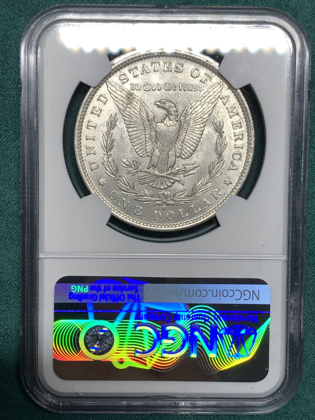 《竞宝斋》第167场-周日，周一，周四 3场 (全场包邮) NGC MS62 美国 1883年 摩根 1美元 大银币