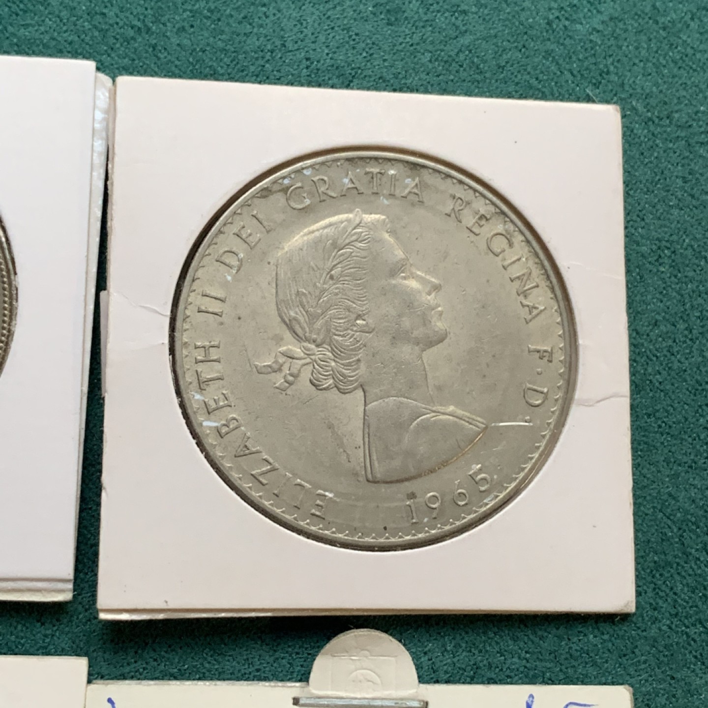 《竞宝斋》第167场-周日，周一，周四 3场 (全场包邮) 英国及英属 克朗型 纪念币一组4枚