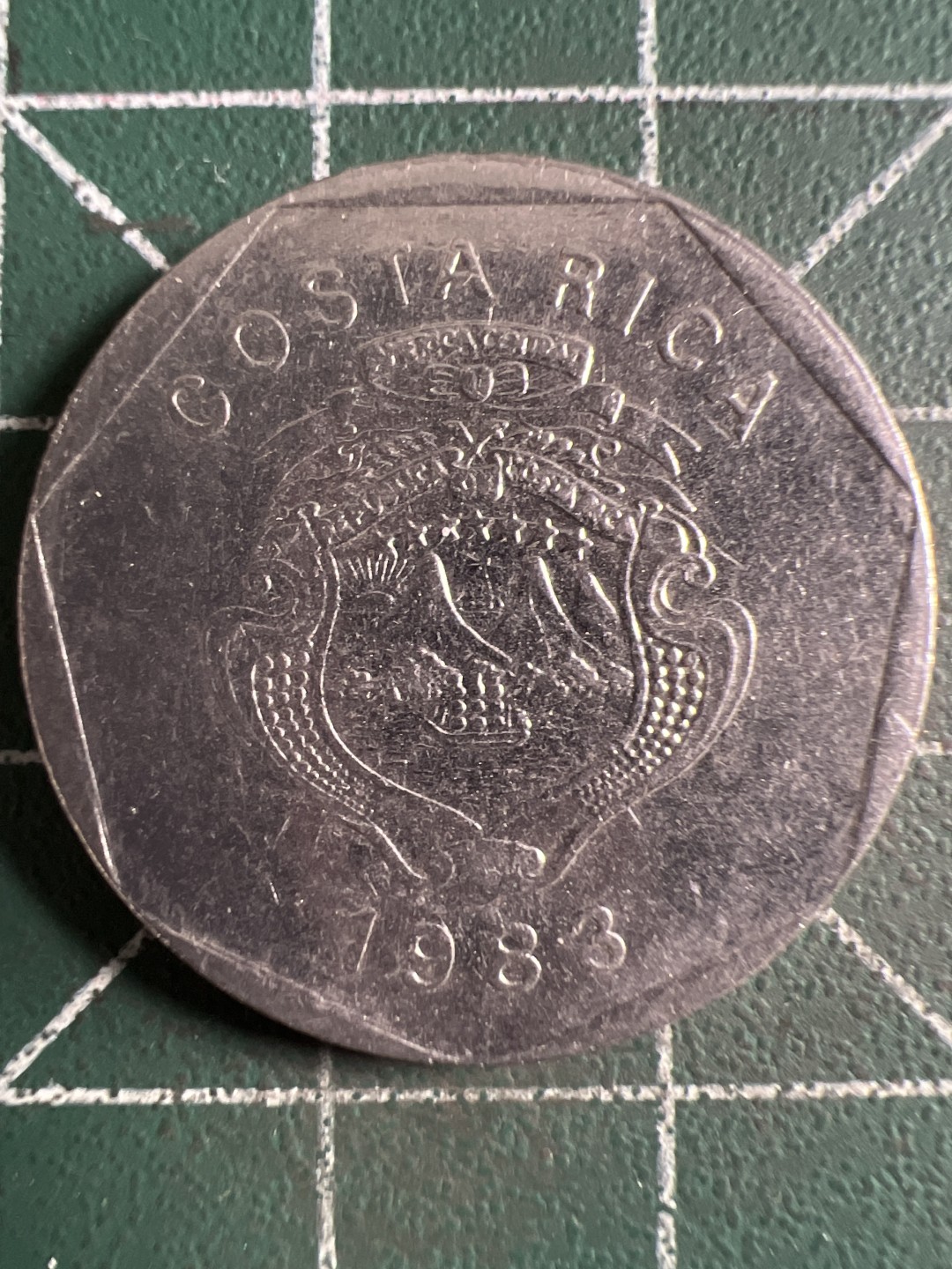 泡泡堂第322期  世界硬币 （无押金，捡漏，全场20包邮，偏远地区除外，接收代拍业务） 哥斯达黎加5克朗