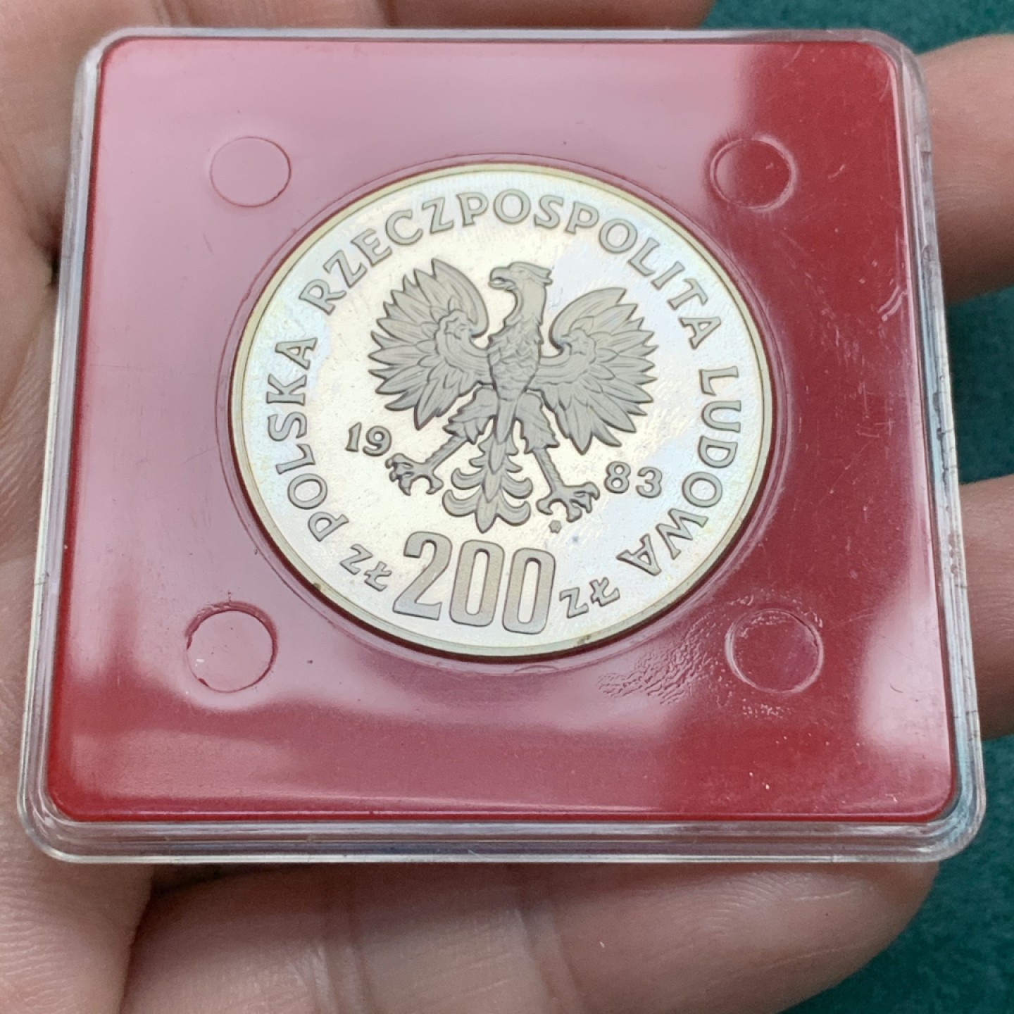 《竞宝斋》第167场-周日，周一，周四 3场 (全场包邮) 1983年 波兰银币 样币