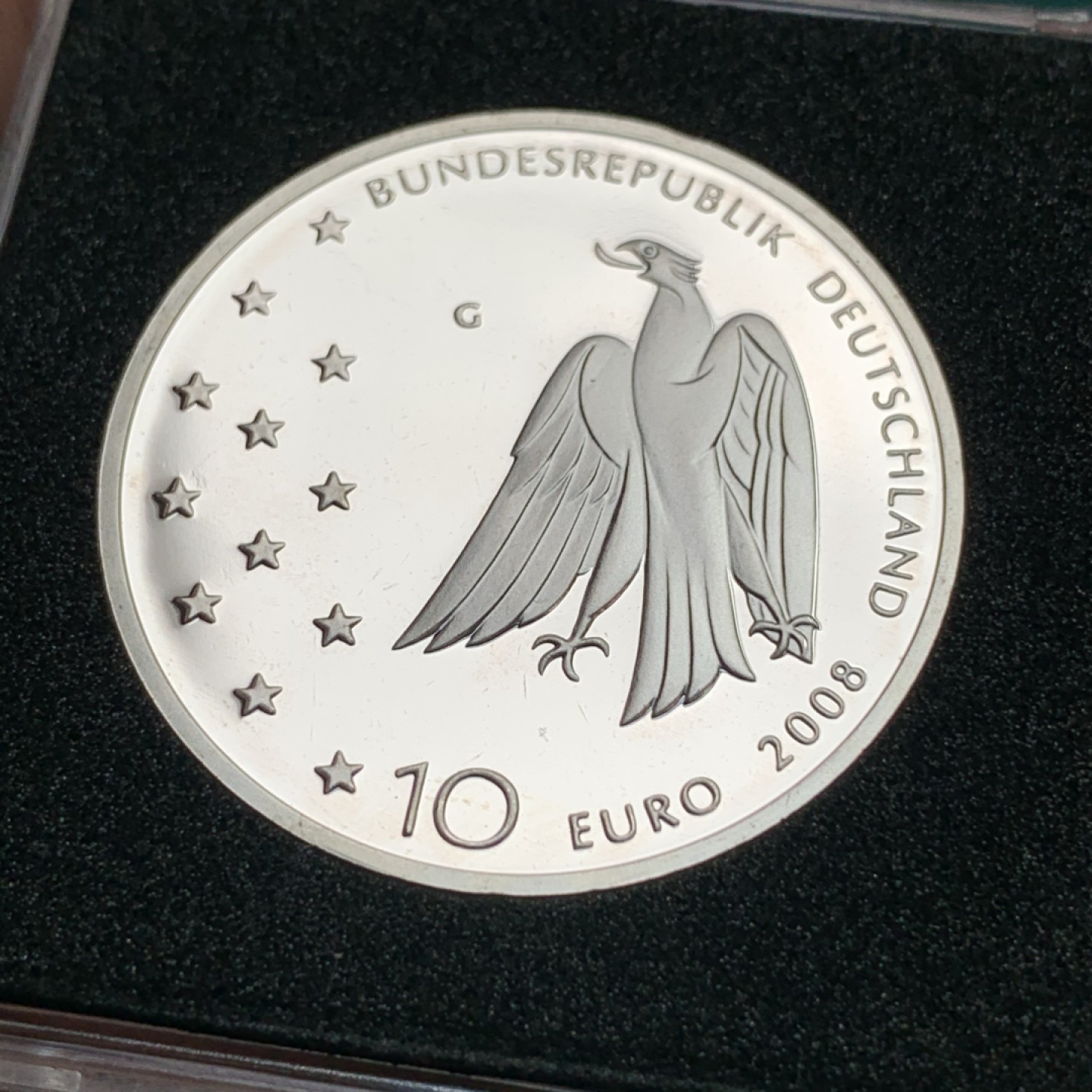 《竞宝斋》第167场-周日，周一，周四 3场 (全场包邮) 2008年德国卡夫卡诞辰纪念银币