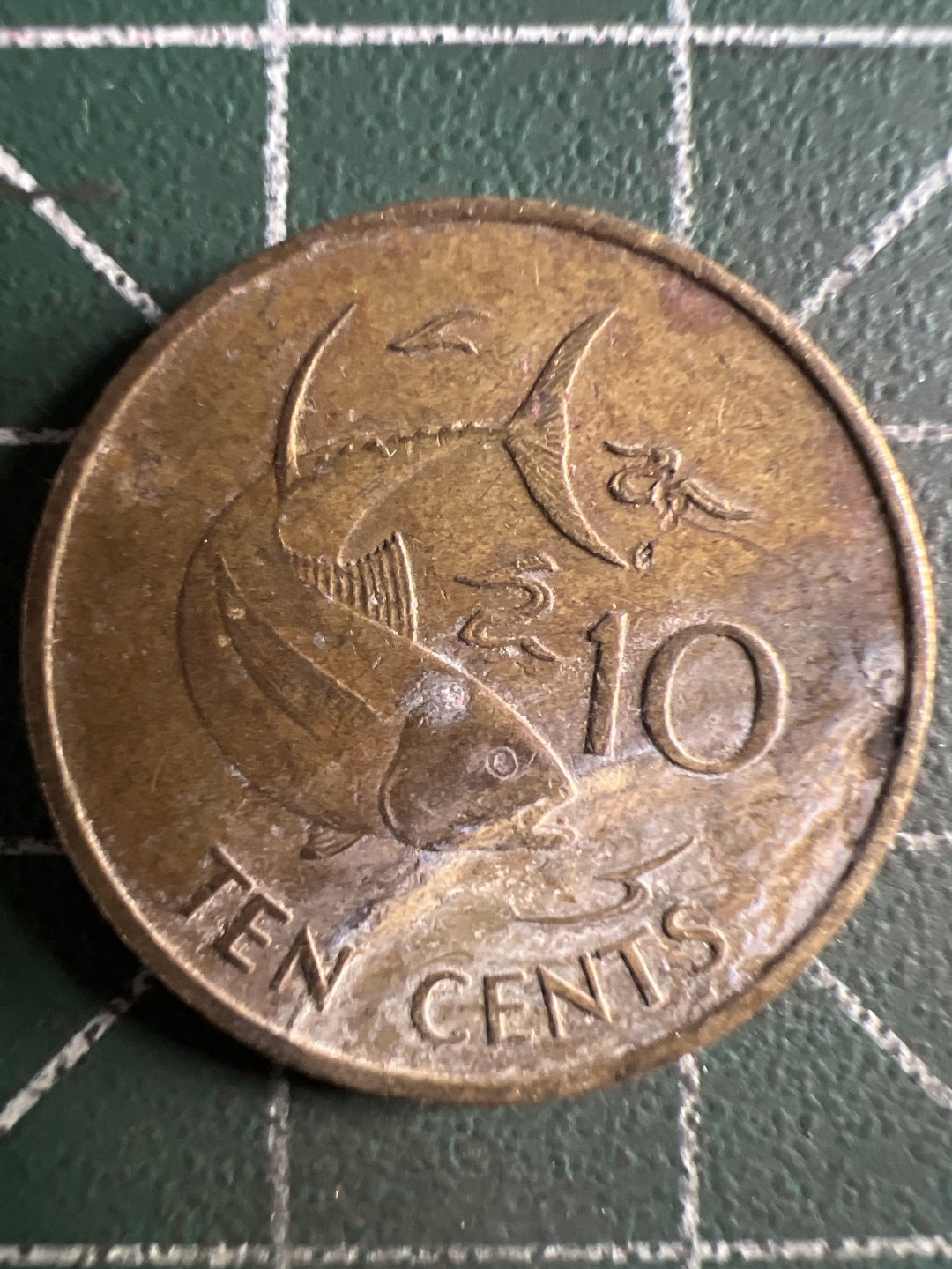 泡泡堂第322期  世界硬币 （无押金，捡漏，全场20包邮，偏远地区除外，接收代拍业务） 塞舌尔十分