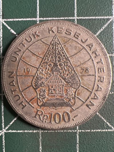 泡泡堂第365期  硬币专场 （无押金，捡漏，全场20包邮，偏远地区除外，接收代拍业务） - 印度尼西亚100卢比