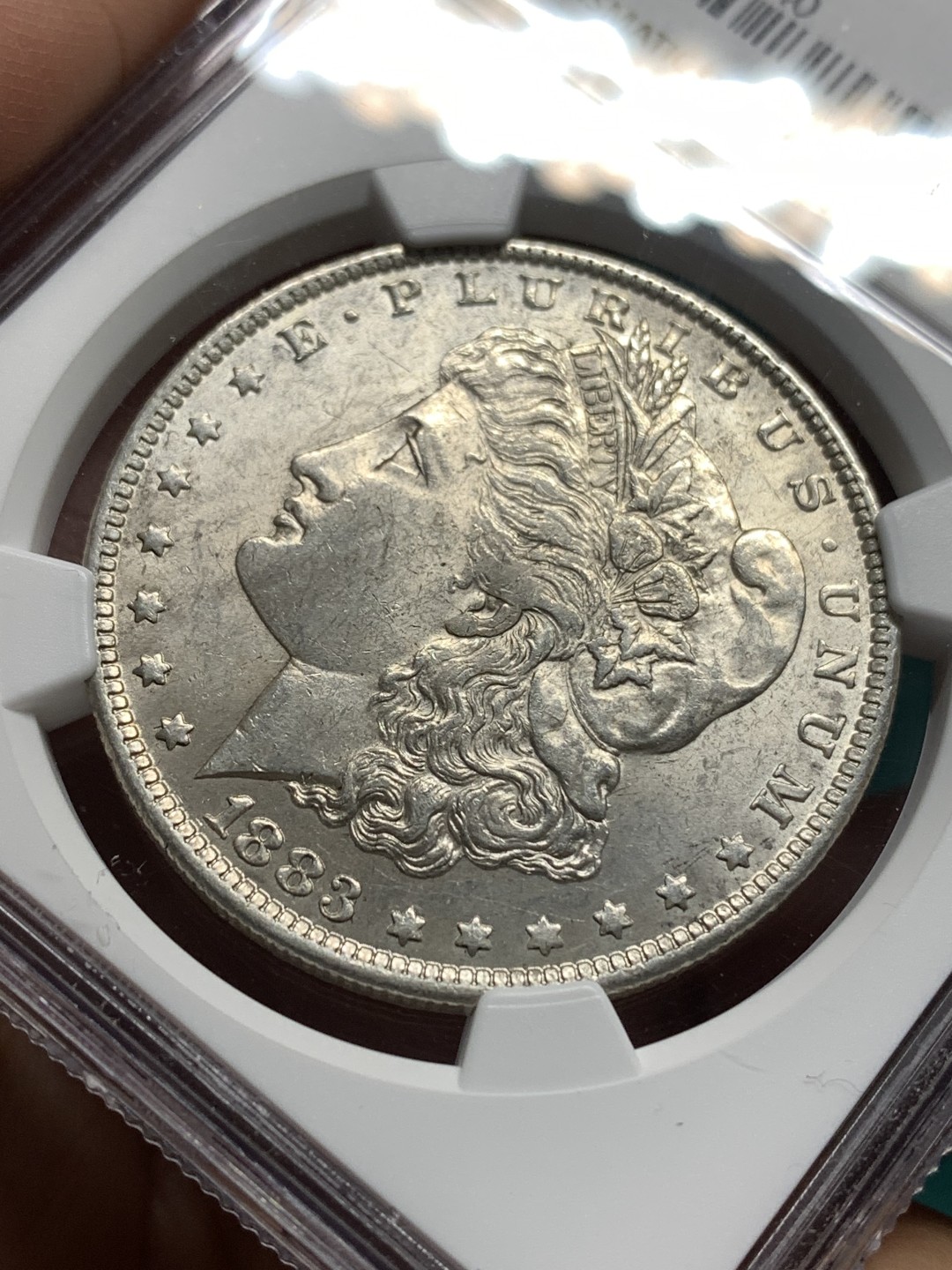 《竞宝斋》第167场-周日，周一，周四 3场 (全场包邮) NGC MS62 美国 1883年 摩根 1美元 大银币