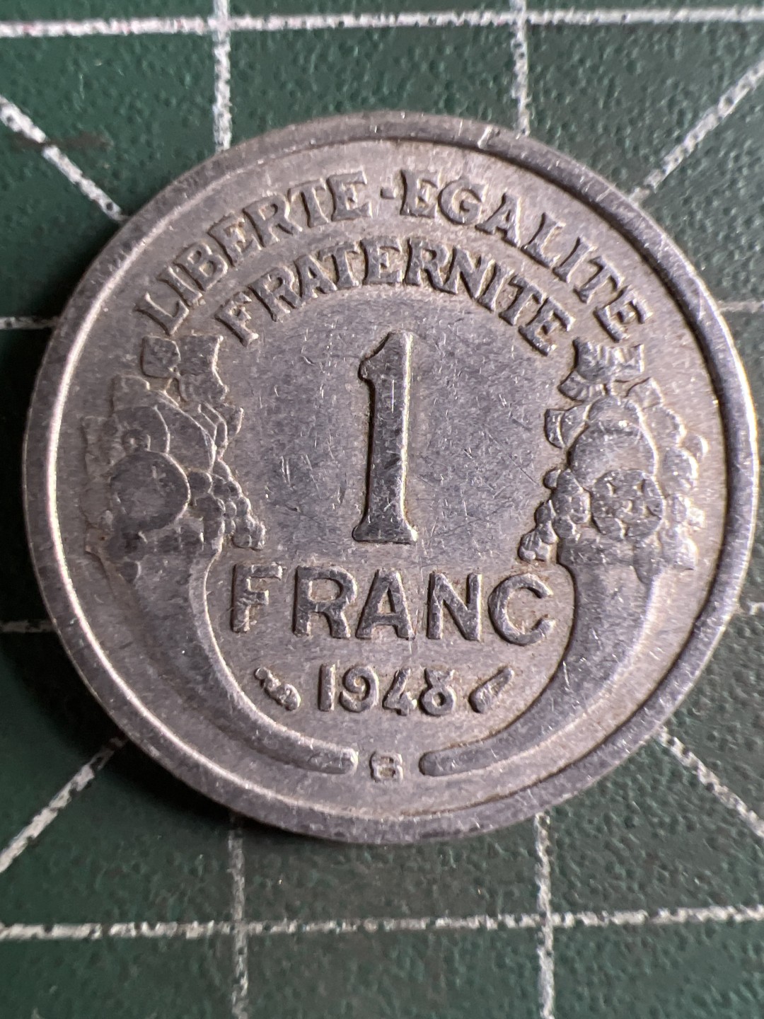 泡泡堂第322期  世界硬币 （无押金，捡漏，全场20包邮，偏远地区除外，接收代拍业务） 法国一法郎