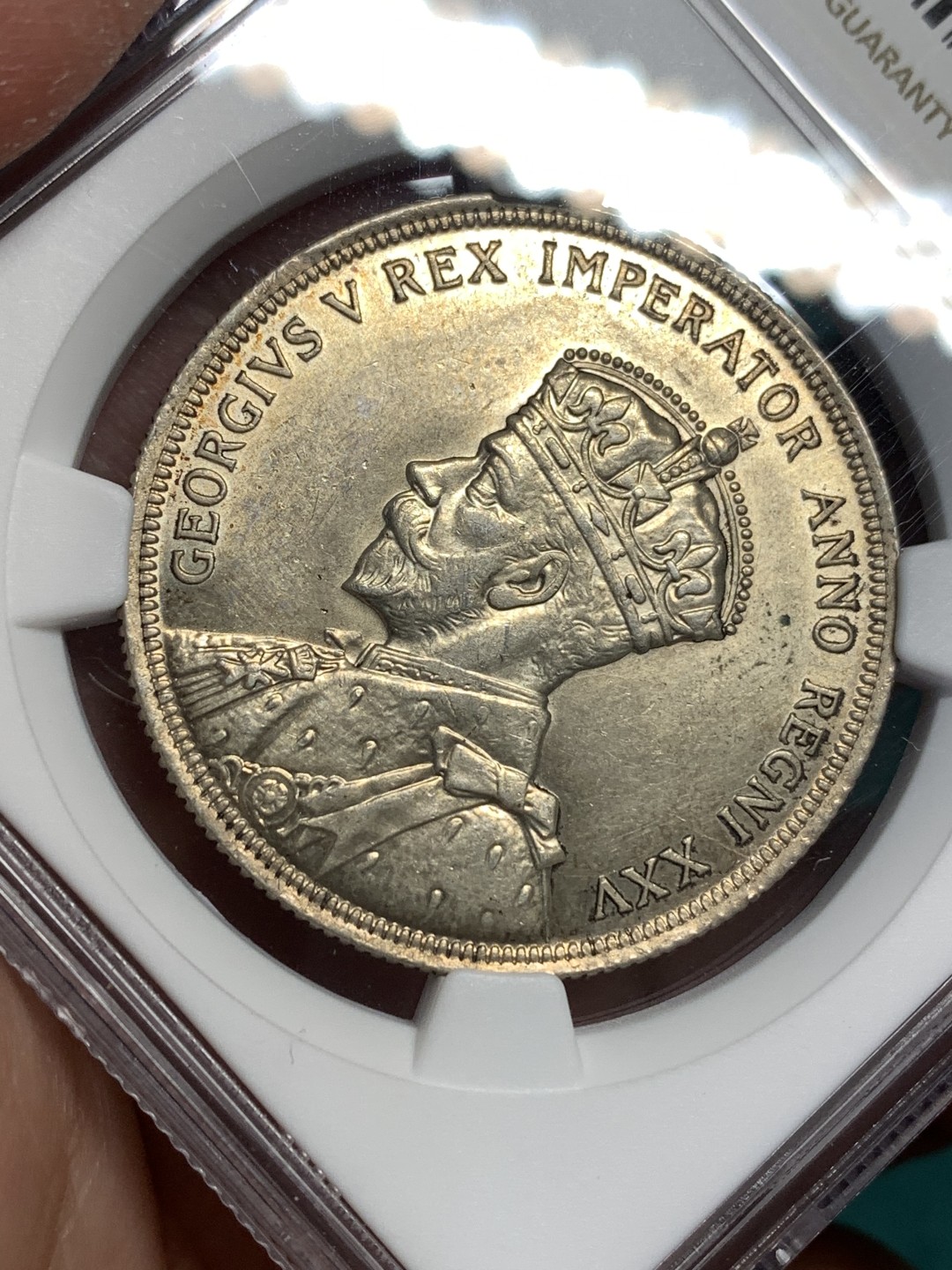 《竞宝斋》第167场-周日，周一，周四 3场 (全场包邮) NGC UNC 加拿大 1935年 乔五 划船 大银币