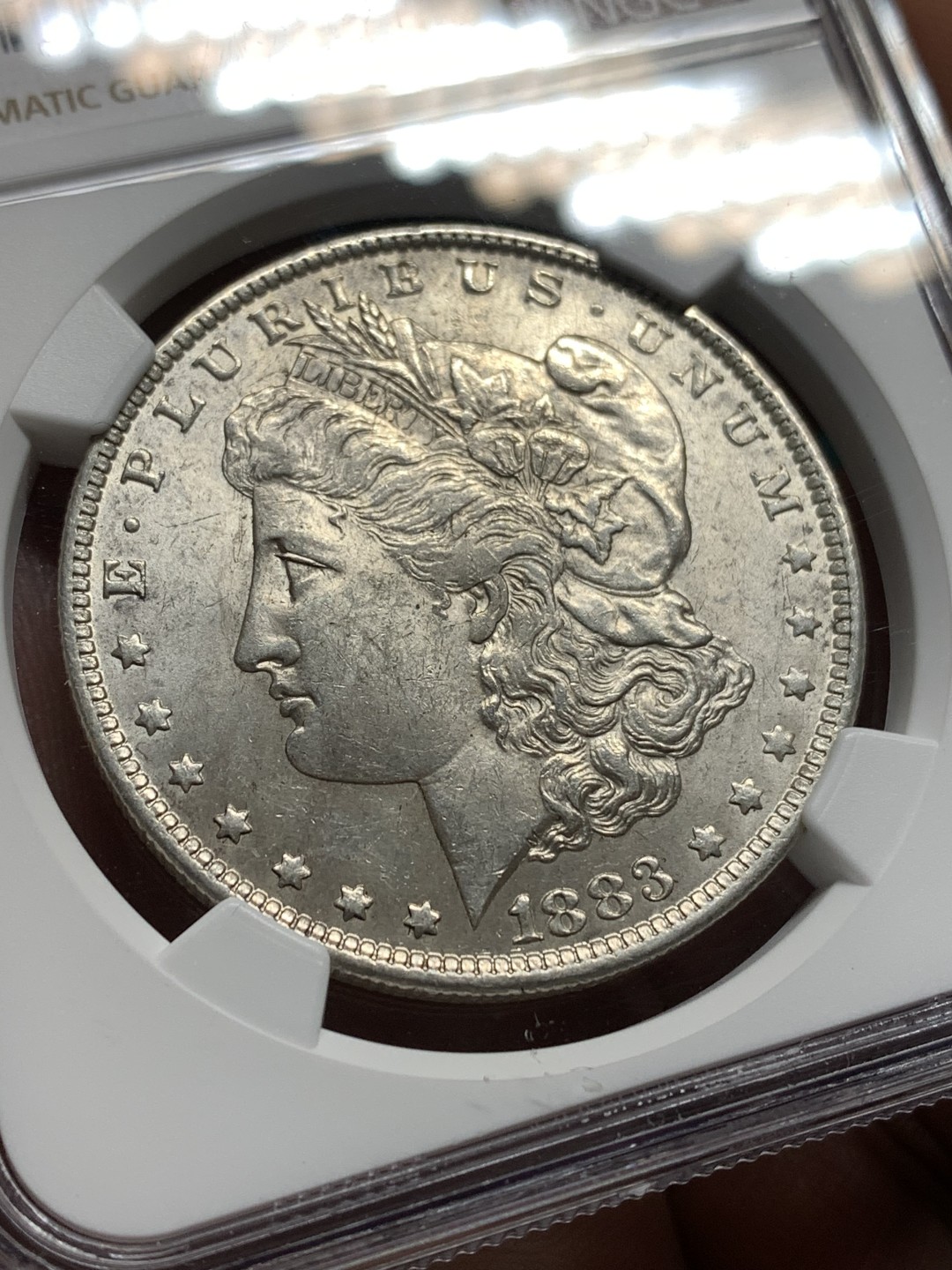 《竞宝斋》第167场-周日，周一，周四 3场 (全场包邮) NGC MS62 美国 1883年 摩根 1美元 大银币