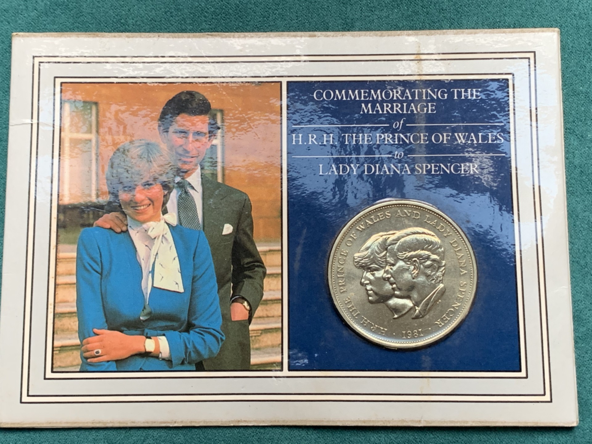 1981查尔斯王子（现英国国王和戴安娜王妃结婚纪念币）克朗型原包装- 竞宝斋- 竞宝斋- 麦稀奇