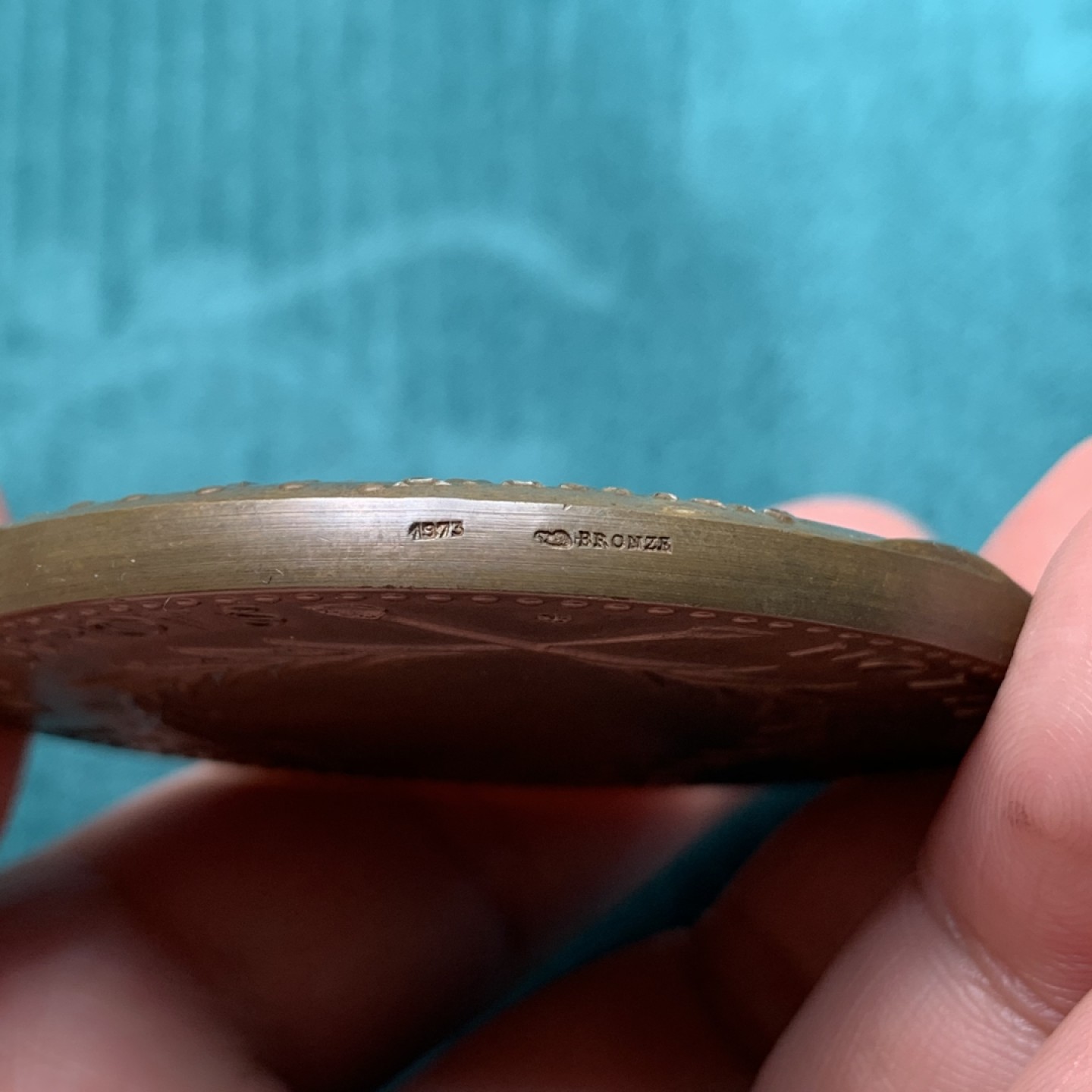 《竞宝斋》第167场-周日，周一，周四 3场 (全场包邮) 法国1973 梭伦改革大铜章，法国历史题材，底板无敌，厚重，边铭丰饶角BR，直径59mm，重135.65g