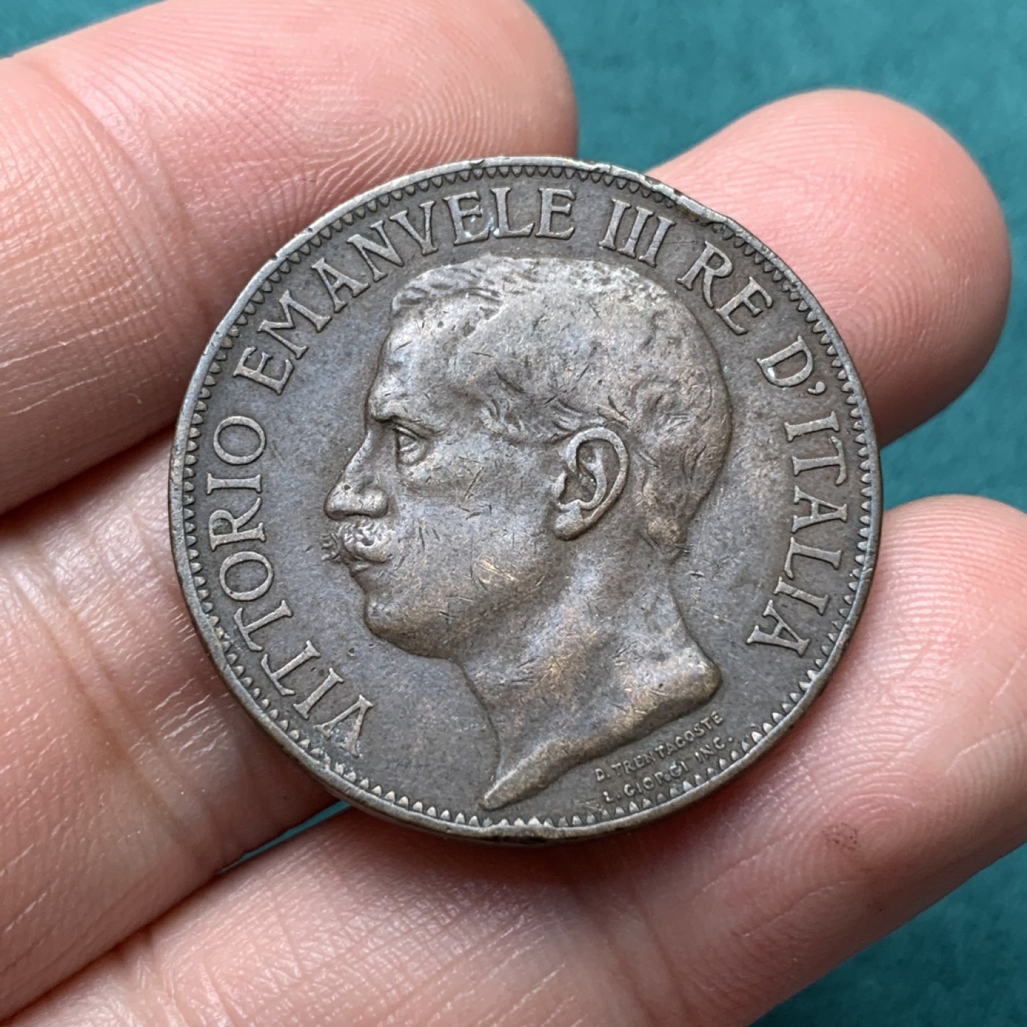 《竞宝斋》第167场-周日，周一，周四 3场 (全场包邮) 1911年拖奶10分建国纪念大铜币，人像面清晰