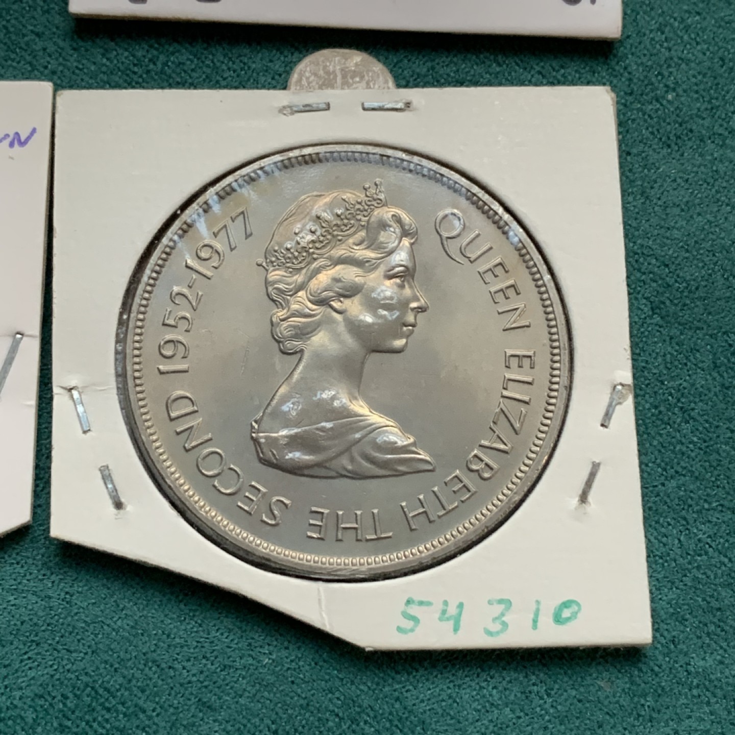 《竞宝斋》第167场-周日，周一，周四 3场 (全场包邮) 英国及英属 克朗型 纪念币一组4枚