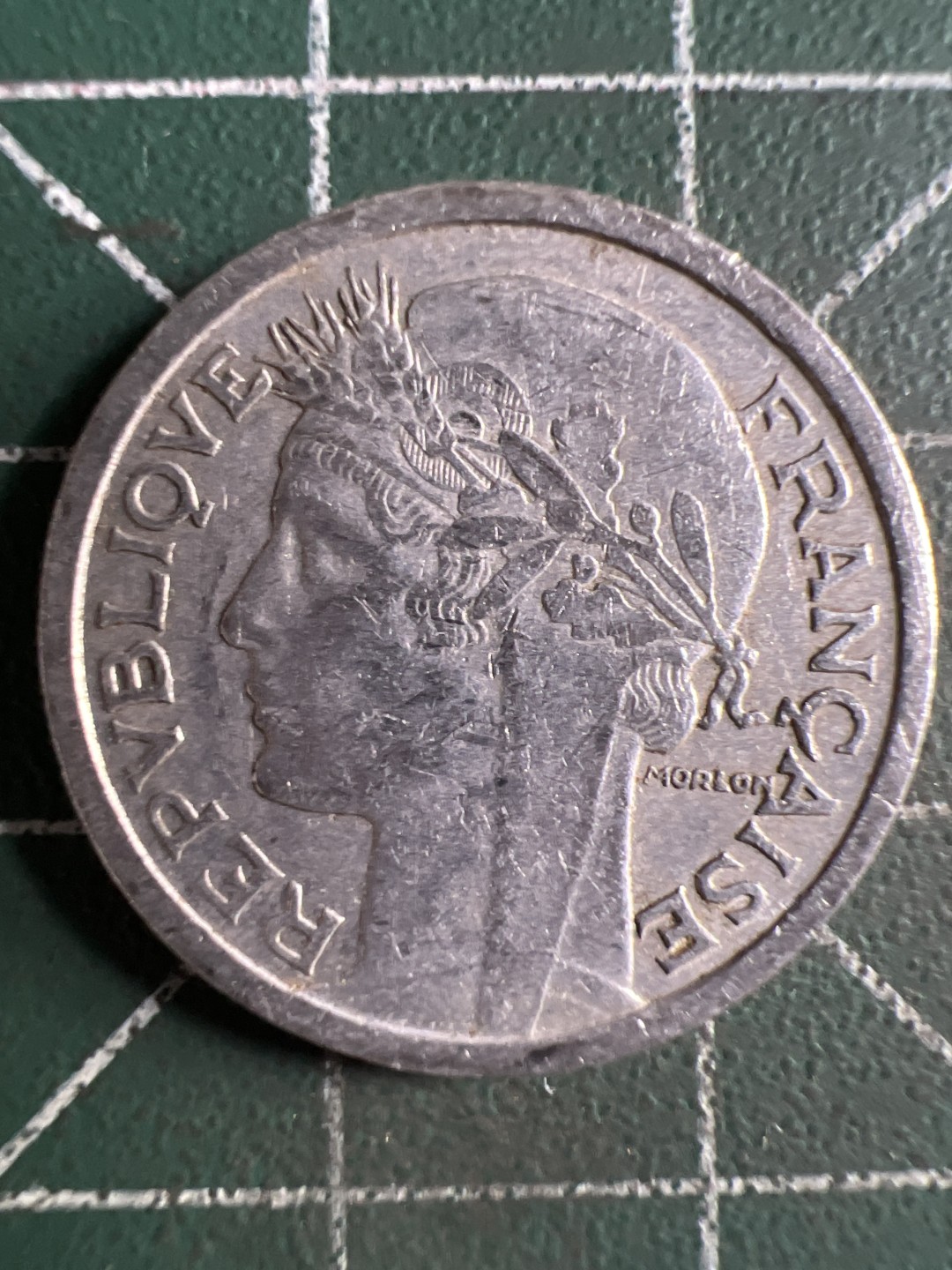 泡泡堂第322期  世界硬币 （无押金，捡漏，全场20包邮，偏远地区除外，接收代拍业务） 法国一法郎