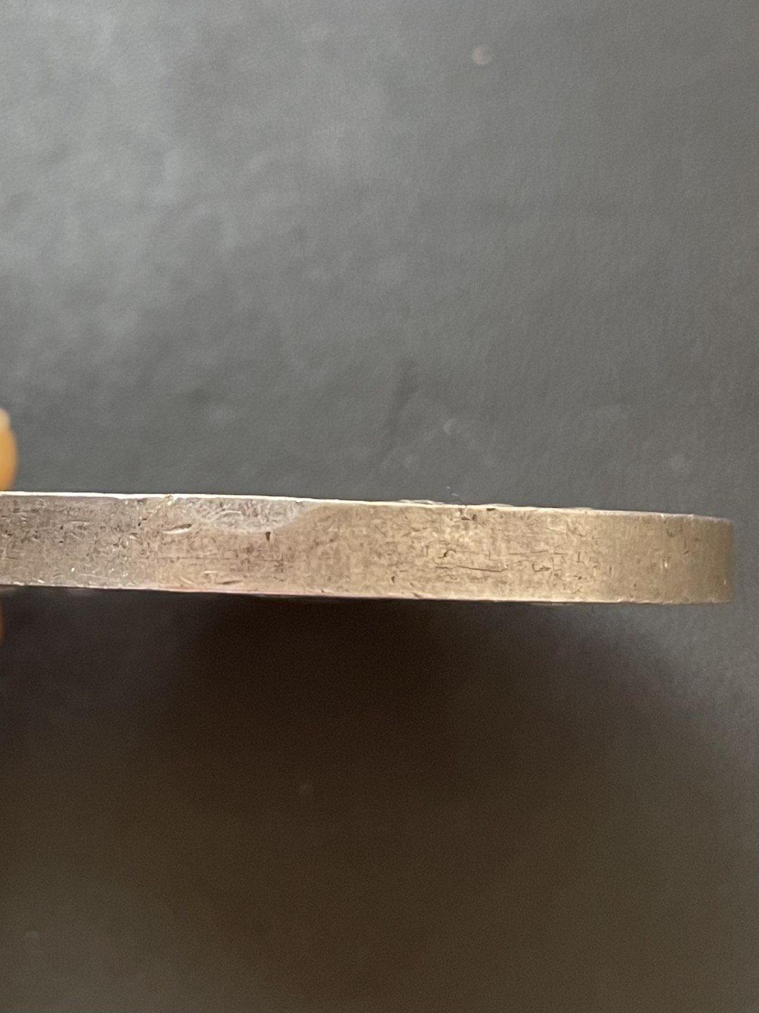 欧洲章牌-拍卖第23场 法国婚礼银章大版（背面有磨平刻字痕迹）