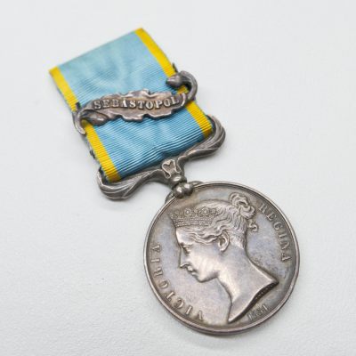 勋章奖章交易所2023.5.28群拍 - 英国克里米亚奖章，银质