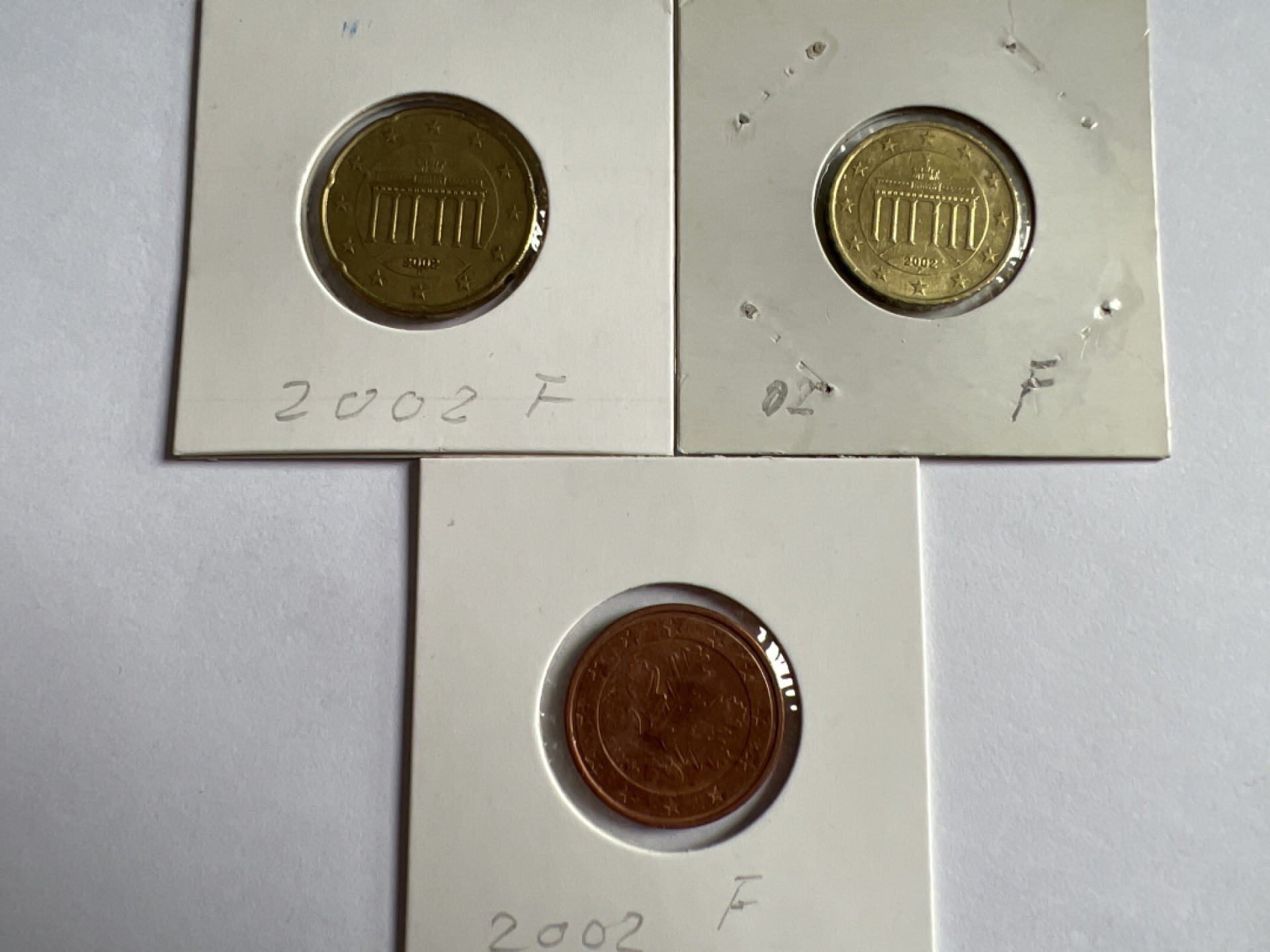 泡泡堂微拍第168幕硬币、纸币捡漏可累计专场👿👿，累计满二十元包邮，接受代拍业务 德国三枚