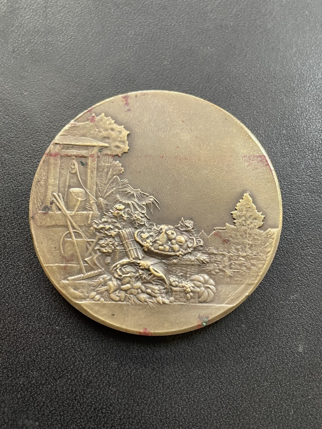 欧洲章牌-拍卖第23场  法国蒙特勒伊园艺协会铜章