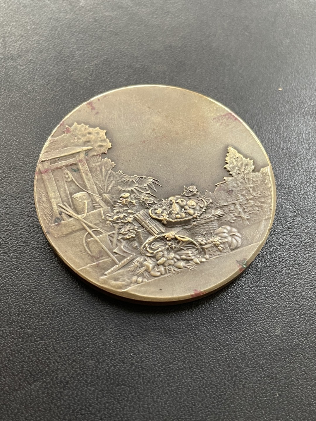 欧洲章牌-拍卖第23场  法国蒙特勒伊园艺协会铜章