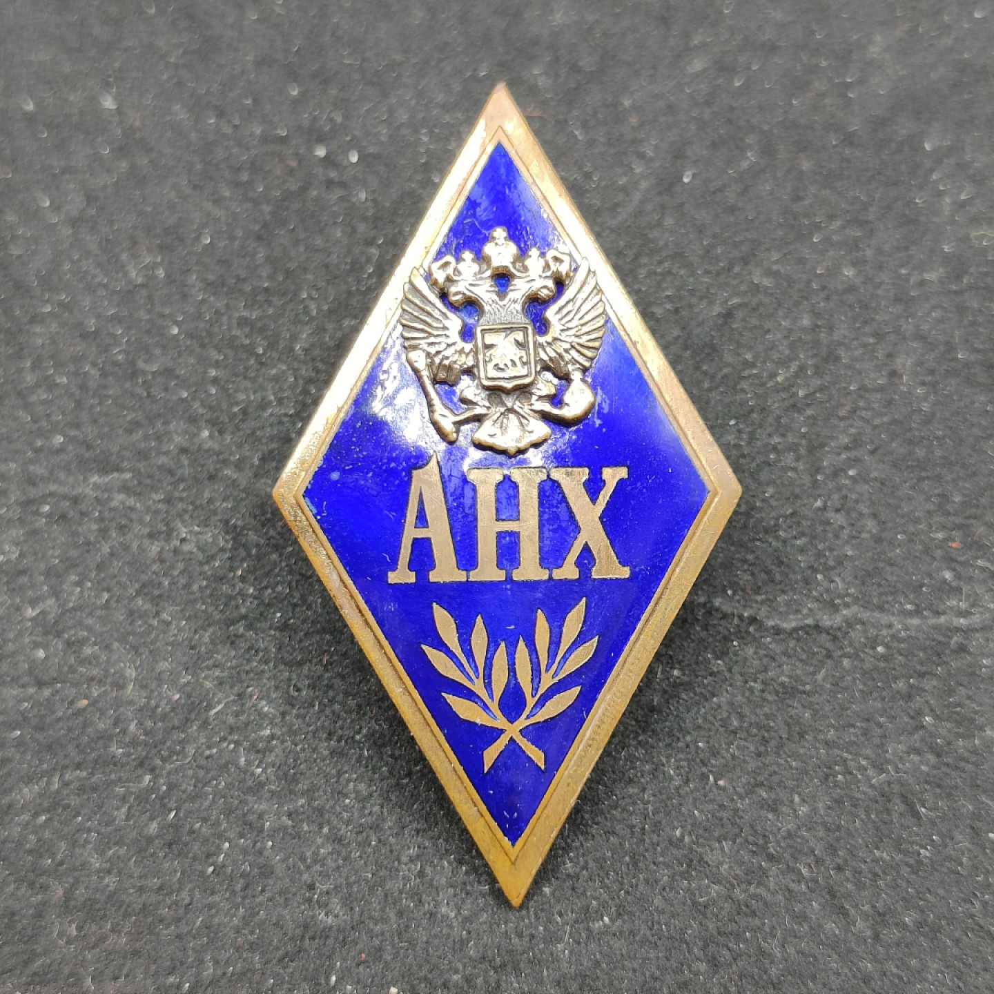 全场0元起拍 第59期 咸鱼国勋章拍卖专场 5月28日（周日）下午6：00开始 俄罗斯国民经济学院毕业证章-