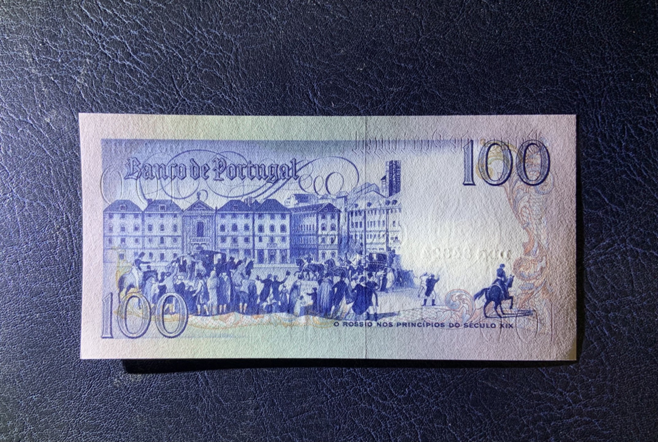 收藏联盟Quantum Auction 第261期拍卖  葡萄牙1984年100埃斯库多 品相全新UNC 葡萄牙浪漫主义文学先驱 自由体诗人 博卡热