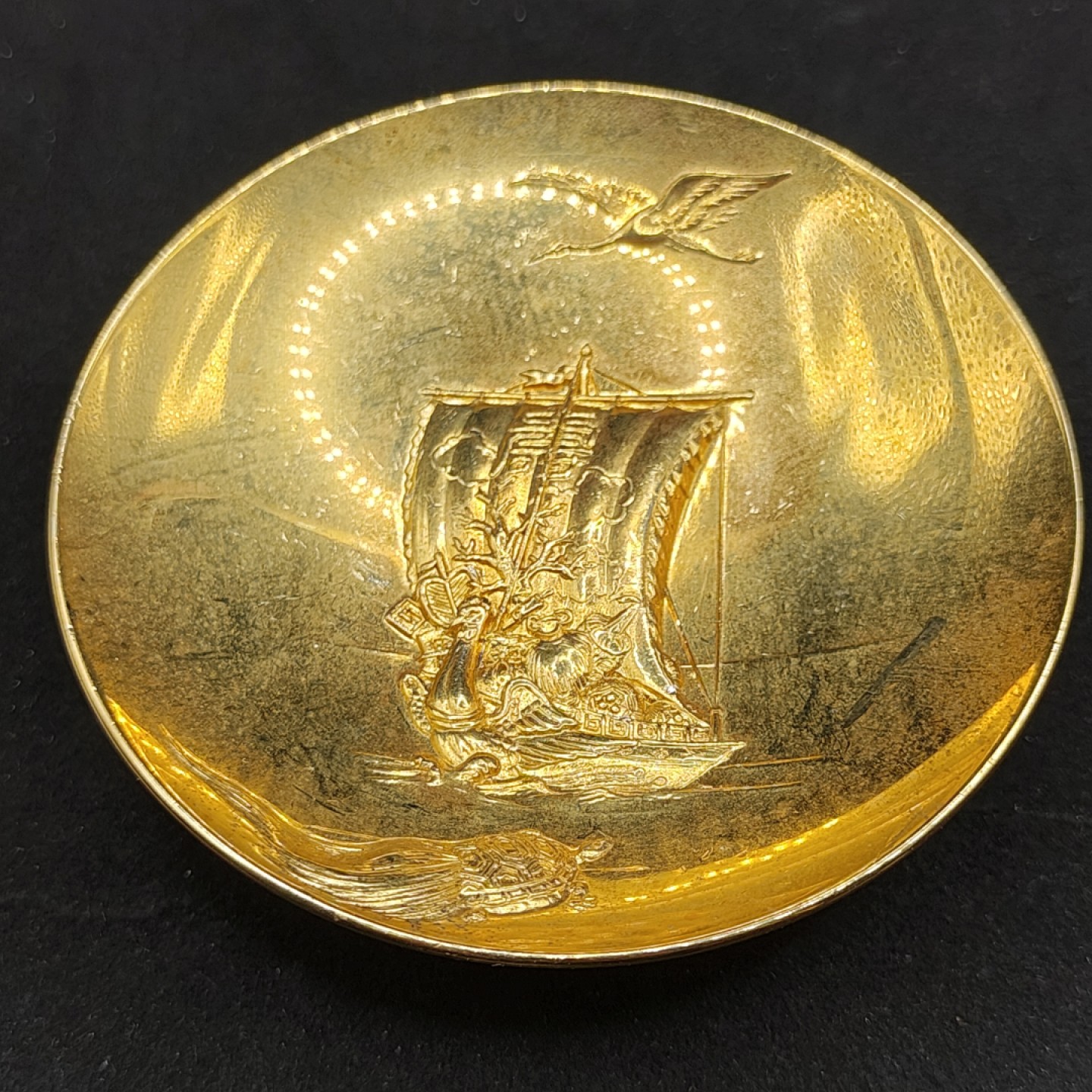 全场0元起拍 第59期 咸鱼国勋章拍卖专场 5月28日（周日）下午6：00开始 日本24k镀金金杯