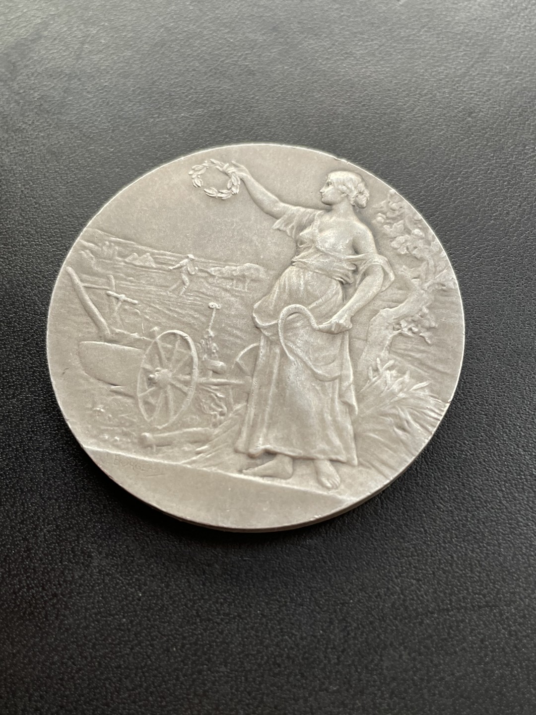 欧洲章牌-拍卖第23场 法国农业题材银奖章