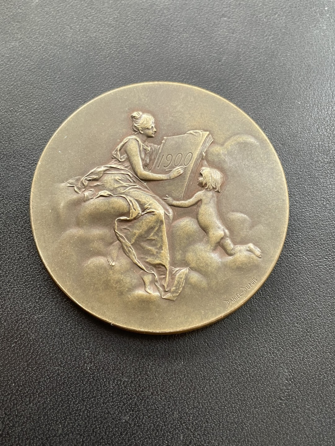 欧洲章牌-拍卖第23场 D.Dupuis～1900年法国巴黎钱币展览会铜章
