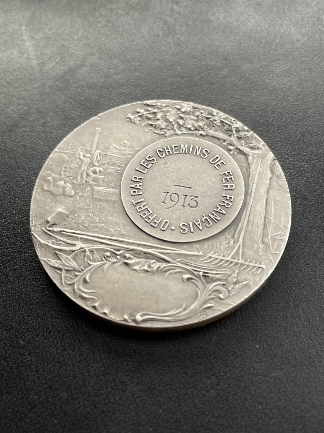 欧洲章牌-拍卖第23场 法国农业题材银奖章