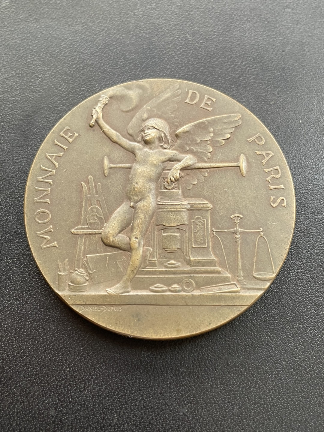 欧洲章牌-拍卖第23场 D.Dupuis～1900年法国巴黎钱币展览会铜章