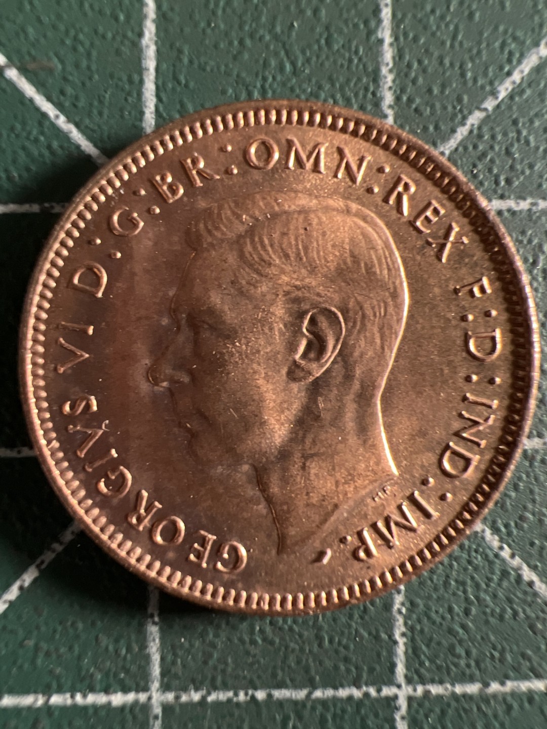 泡泡堂微拍第166幕硬币捡漏可累计专场👿👿，累计满二十元包邮，接受代拍业务 乔治六世1法新 原光