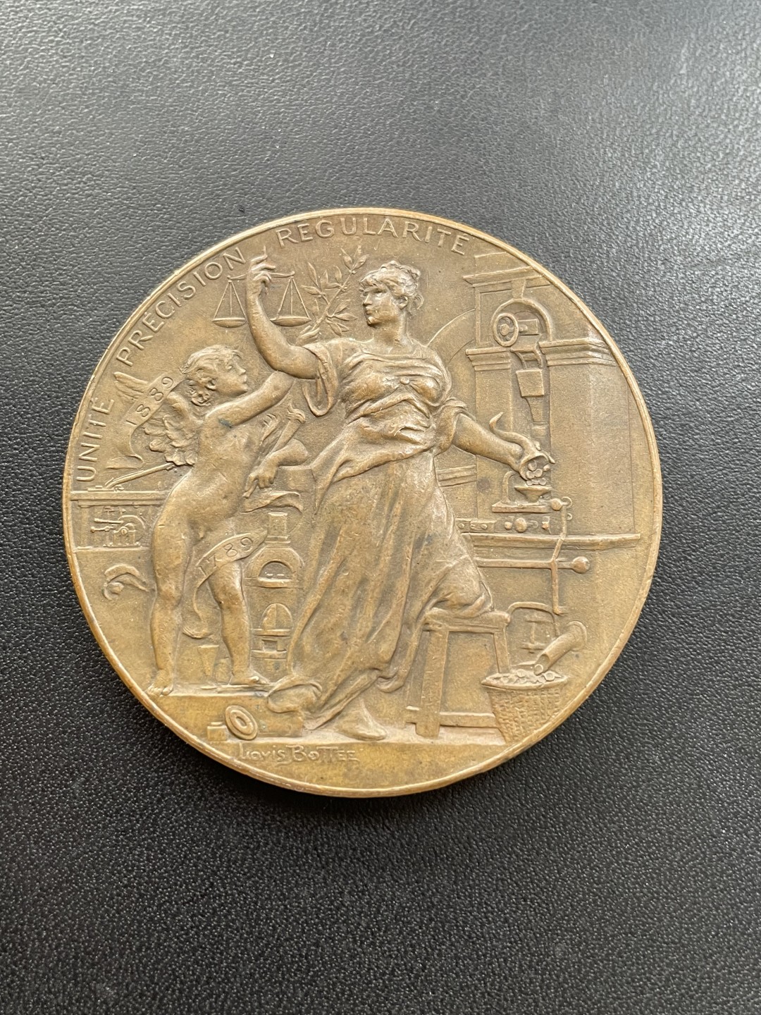 欧洲章牌-拍卖第23场 L.Bottee～法国大革命100年纪念铜章