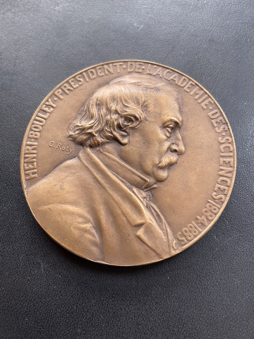 欧洲章牌-拍卖第23场 O.Roty～法国 亨利·布雷 纪念大铜章